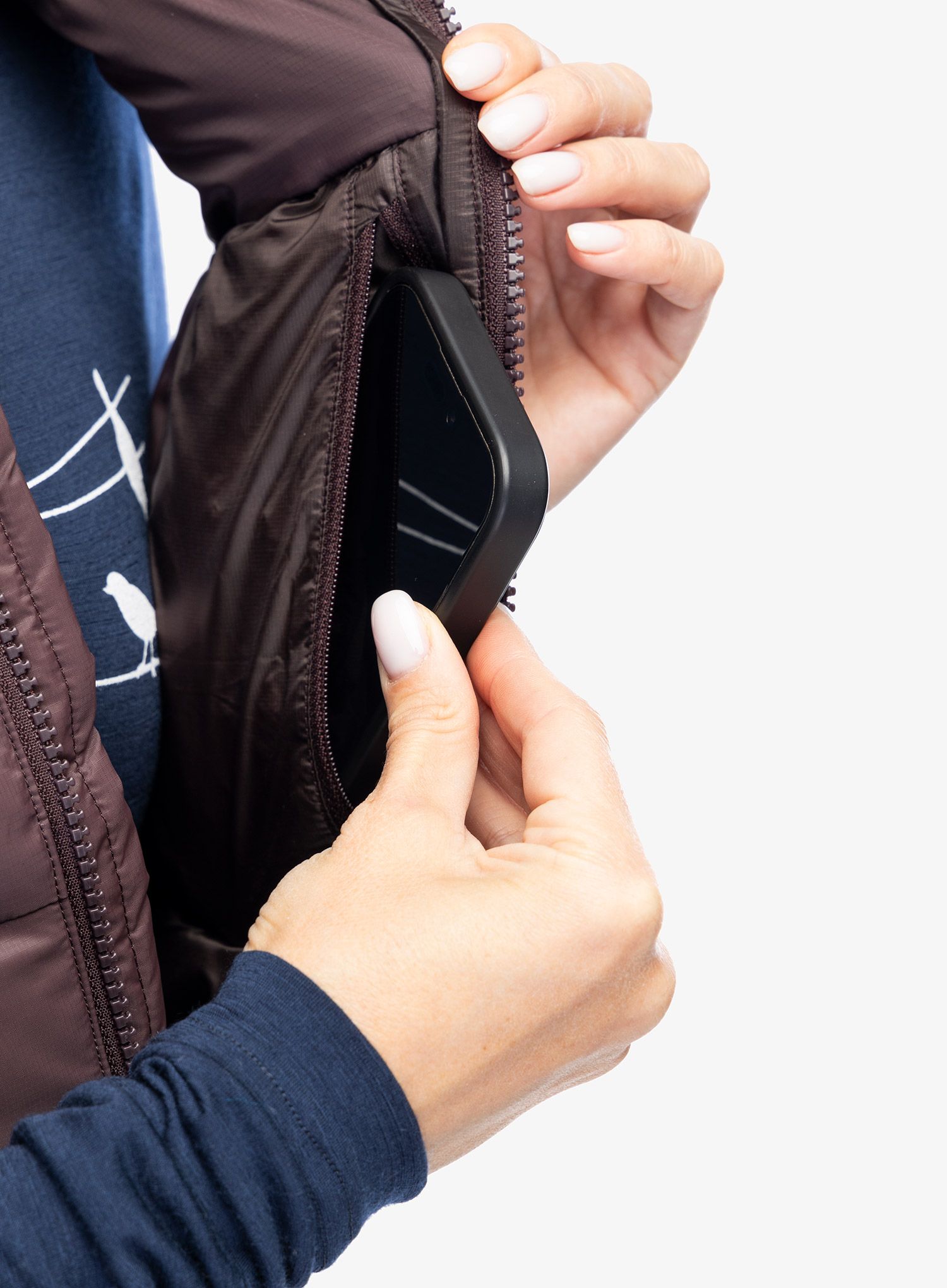 Péřová vesta dámská Arcteryx Thorium Vest - phantasm
