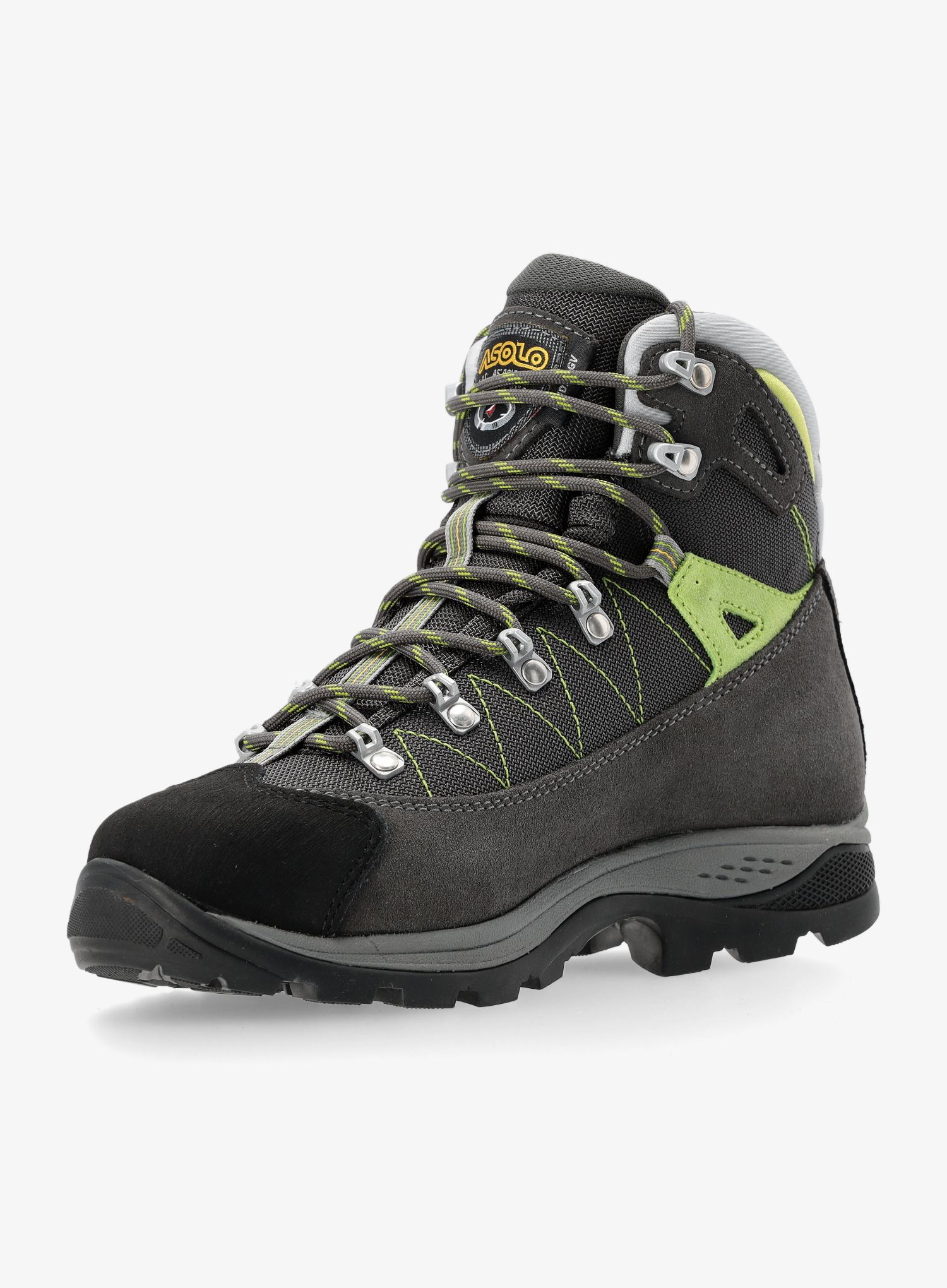 GORE TEX boty Asolo Finder GV - graphite/greenlime