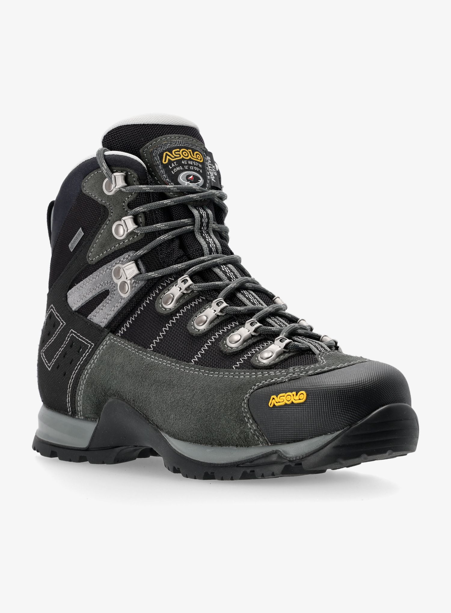 GORE TEX boty Asolo Fugitive GTX - light black/grey