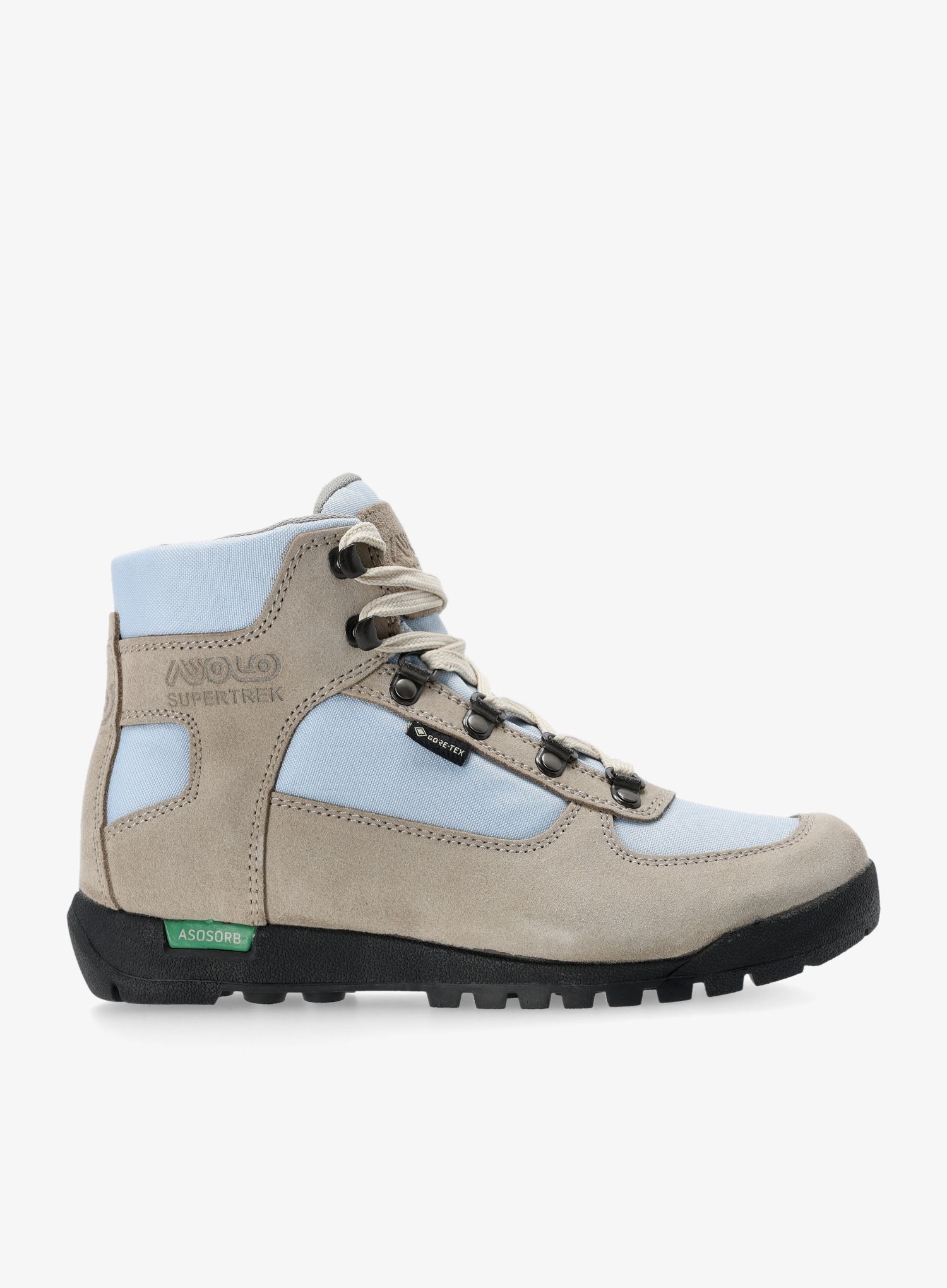 GORE TEX boty dámské Asolo Supertrek GTX - earthbeige/blue fog