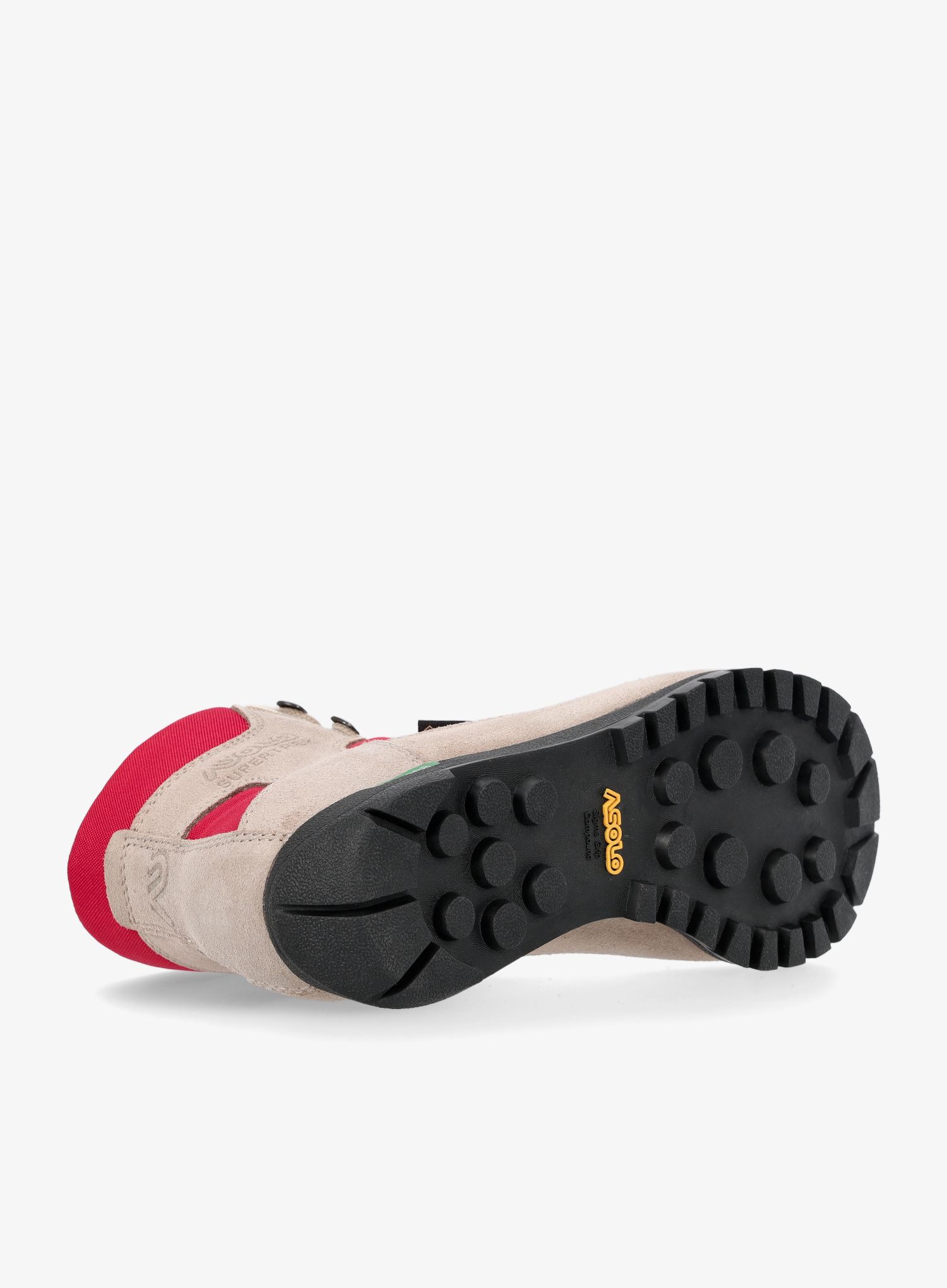 Outdoorové boty dámské Asolo Supertrek GTX - earthbeige/chilired