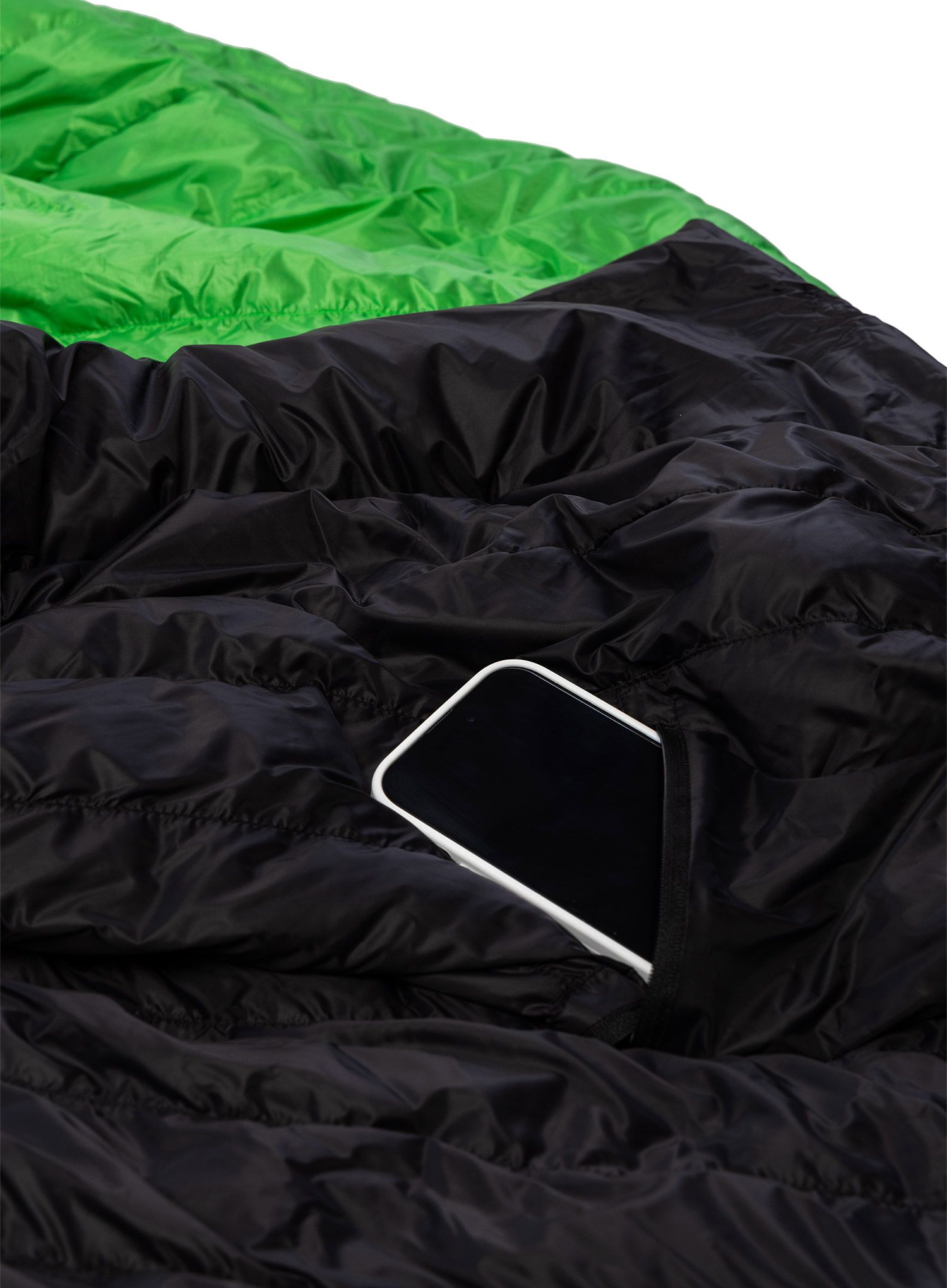 Péřový spacák Aura Nom 300 700 cuin (180 cm) - classic green