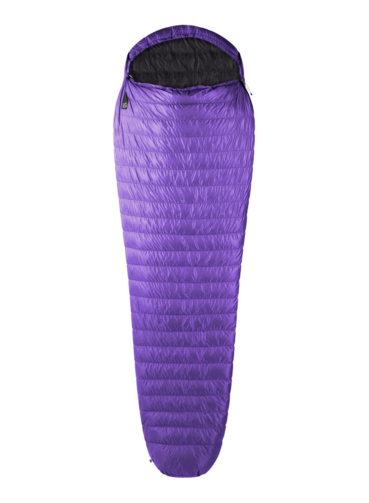 Péřový spacák Aura Nom 400 700 cuin (180 cm) - petunia