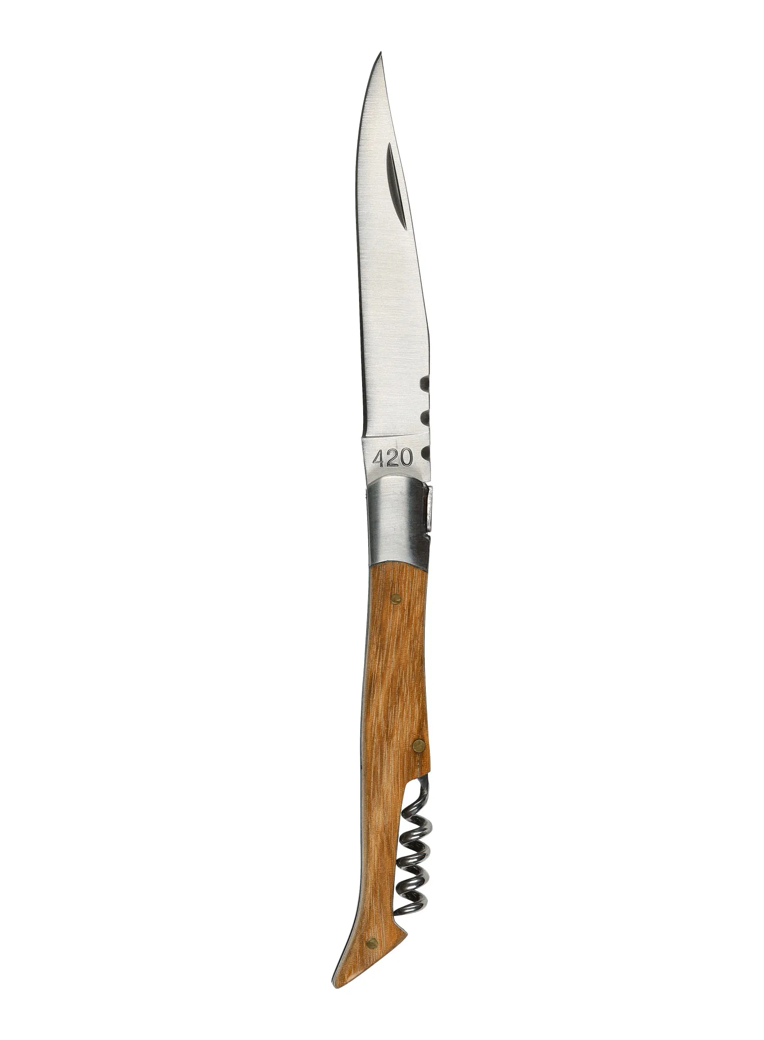 Skládací nůž Baladeo Tradition 12 cm - zebrano/kork
