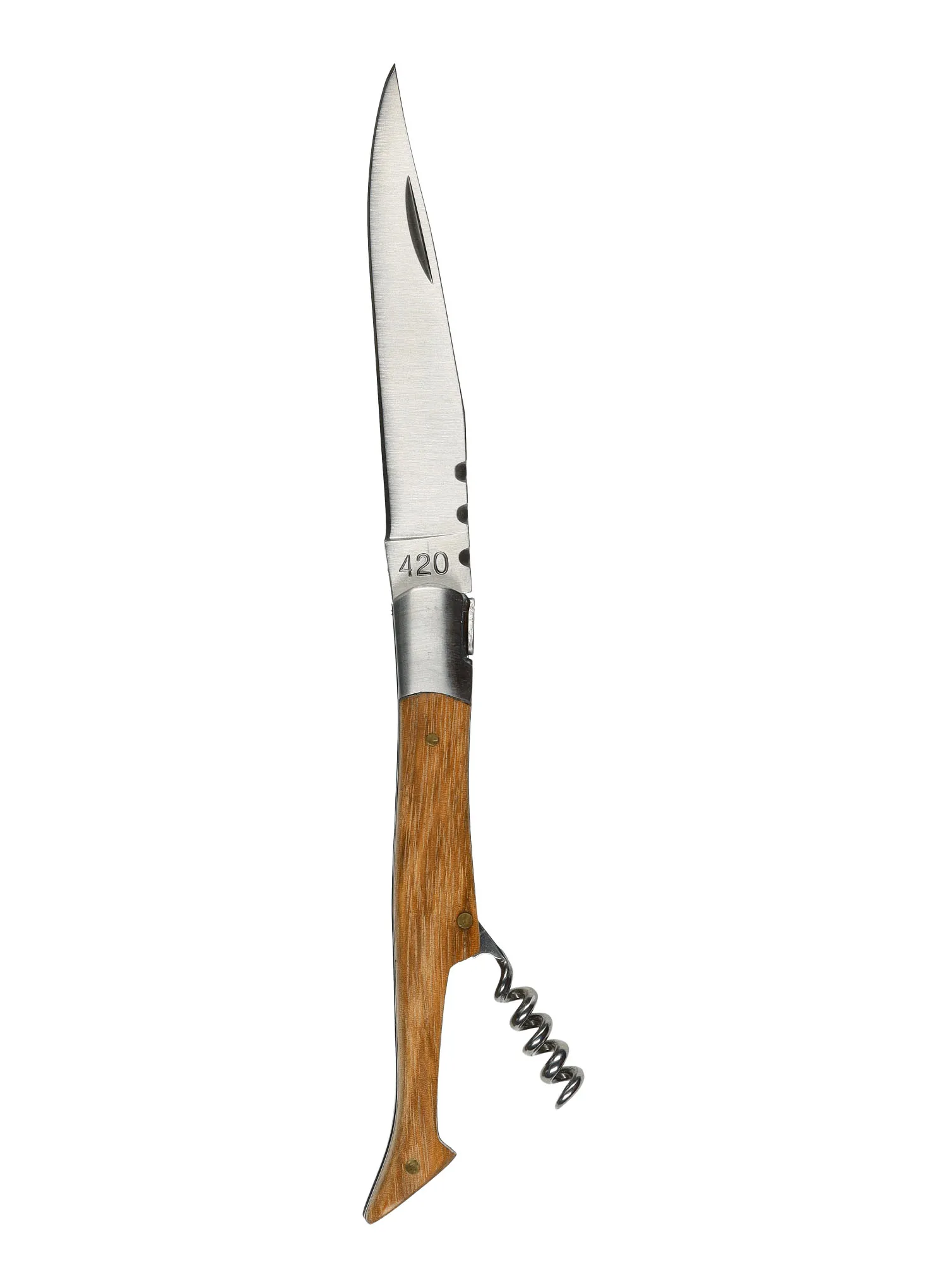 Skládací nůž Baladeo Tradition 12 cm - zebrano/kork