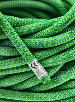 Dynamické lano Beal Opera 8,5 mm 50 m Unicore Golden Dry - green