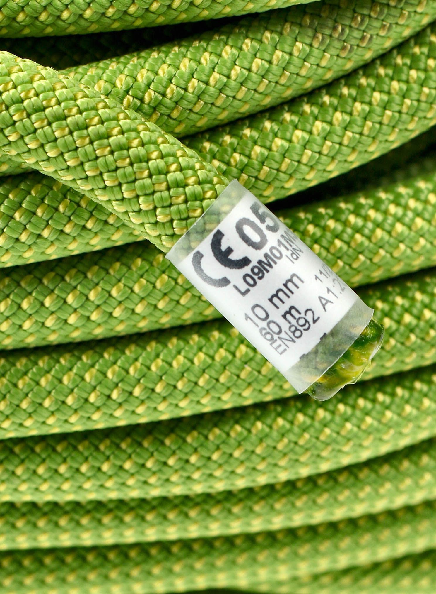 Dynamické lano 10 mm Beal Virus 60 m - solid green