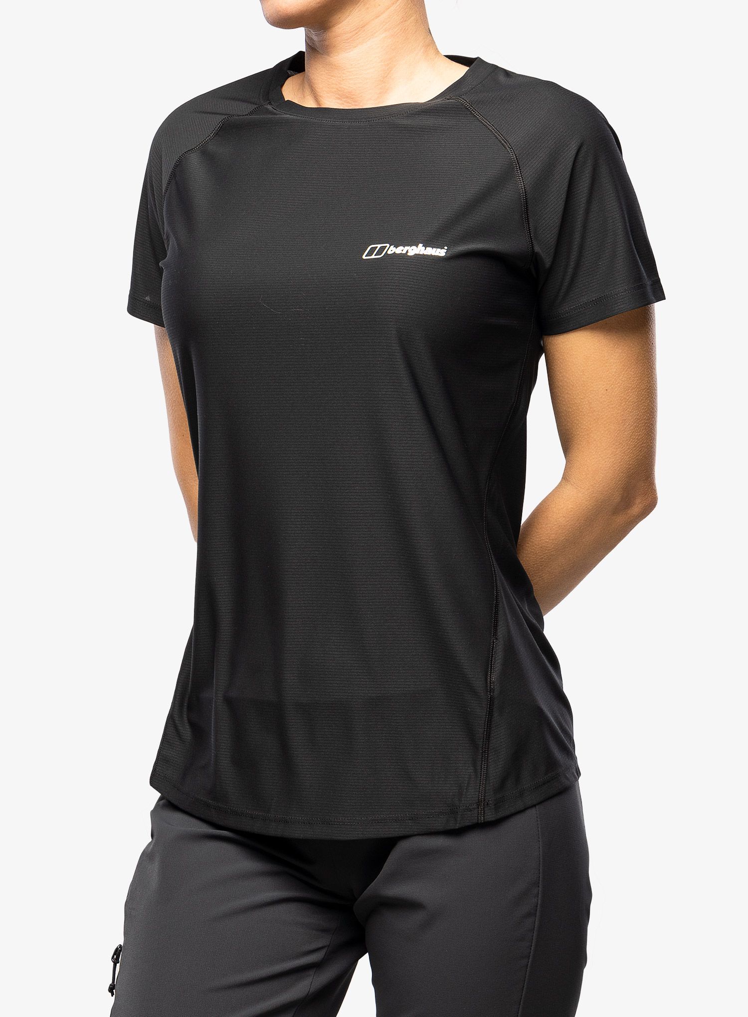 Dámské rychleschnoucí triko Berghaus 24/7 Tech SS Crew - black