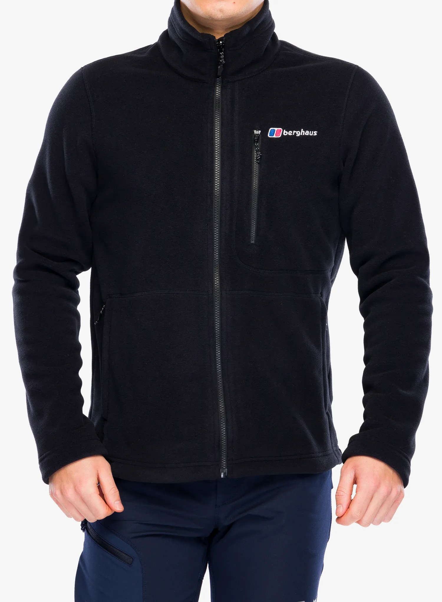 Fleecová bunda Berghaus Activity PT InterActive - black/black