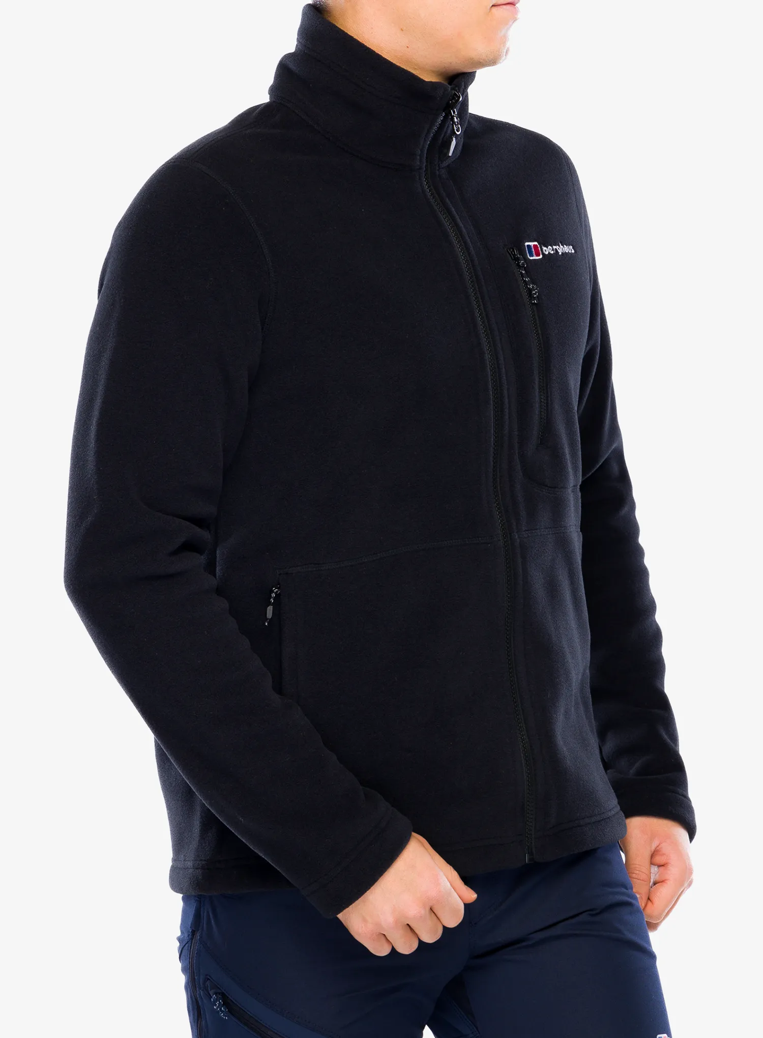 Fleecová bunda Berghaus Activity PT InterActive - black/black