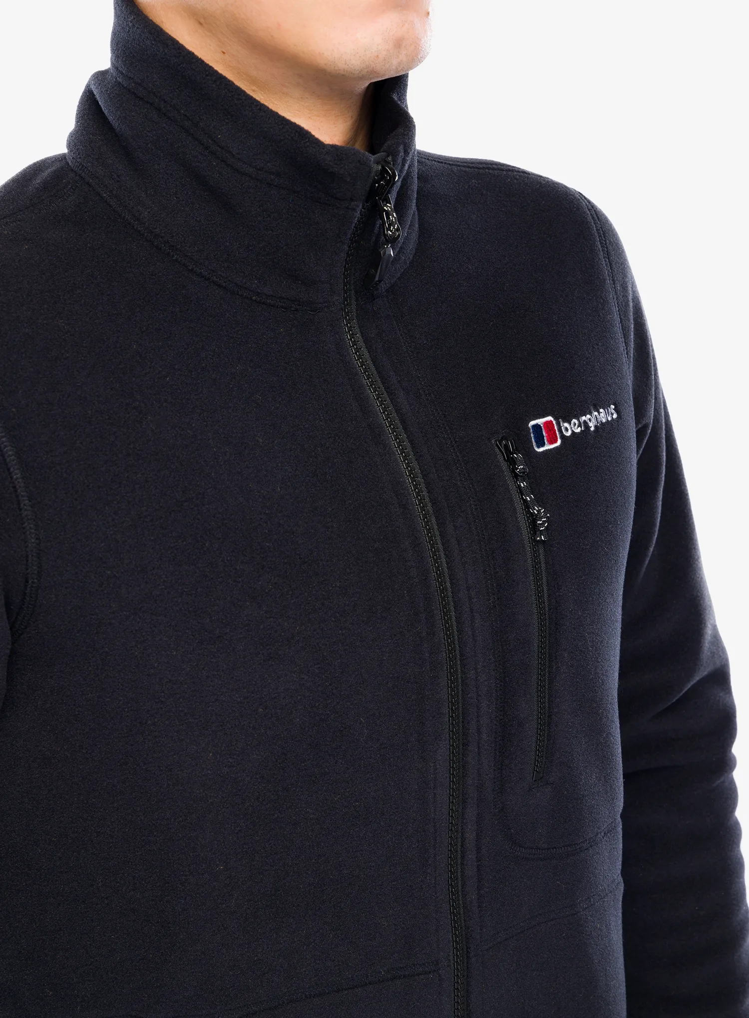 Fleecová bunda Berghaus Activity PT InterActive - black/black
