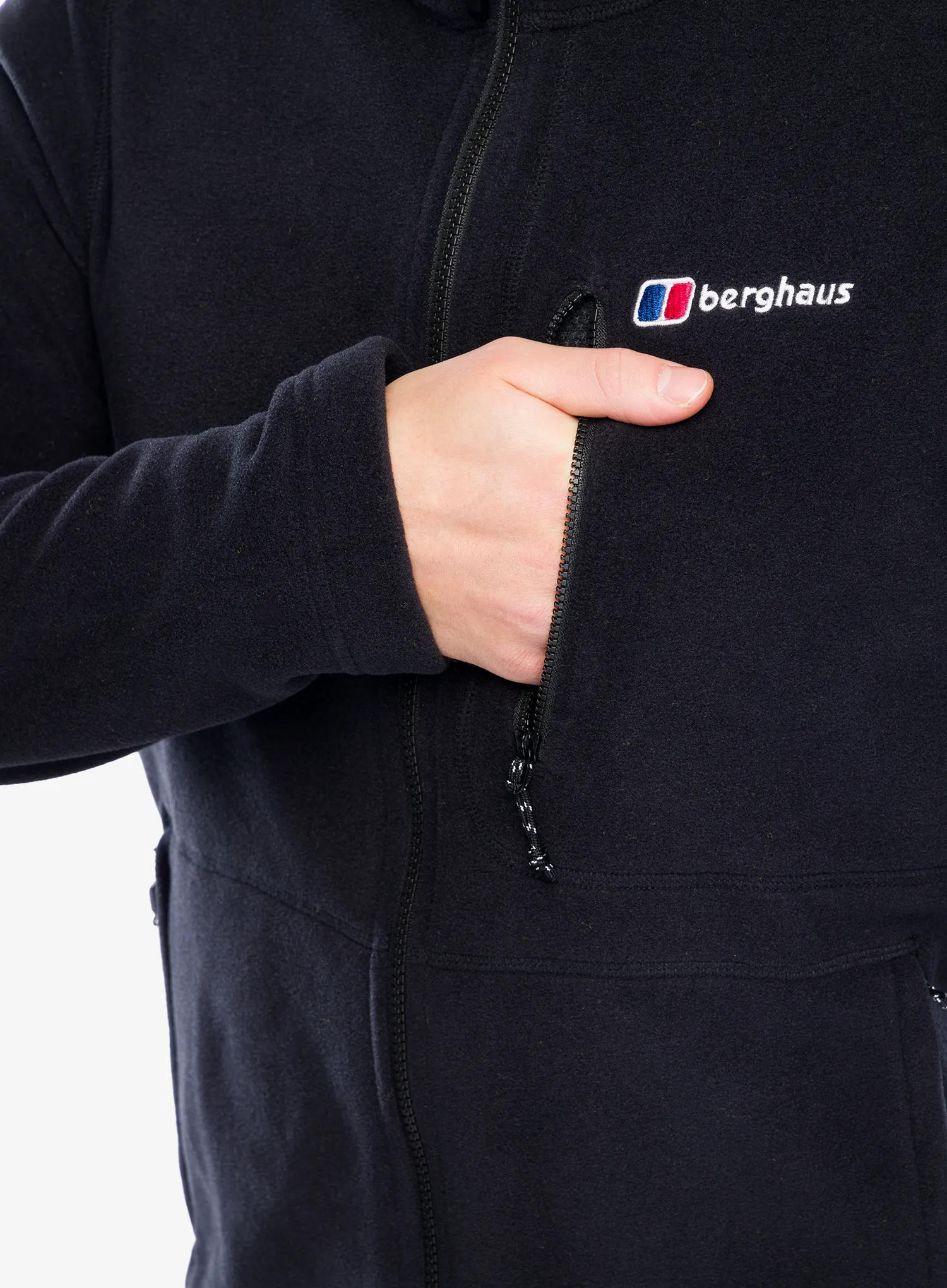 Fleecová bunda Berghaus Activity PT InterActive - black/black