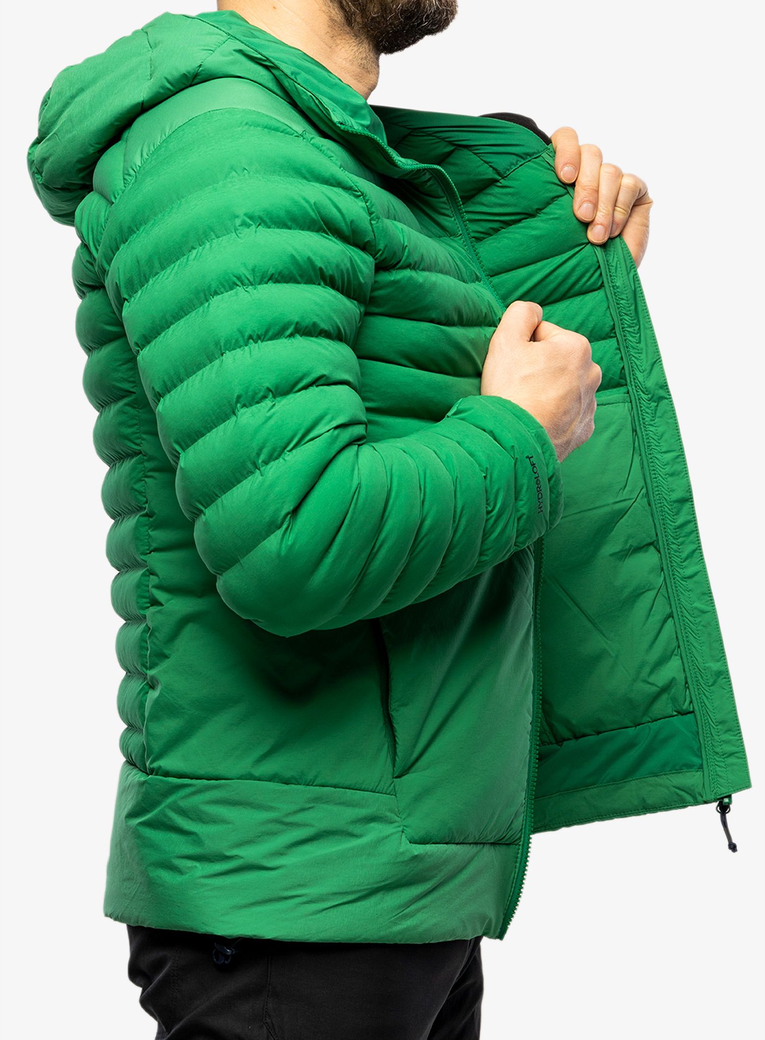 Hybridní bunda Berghaus Affine Jacket - verdant green