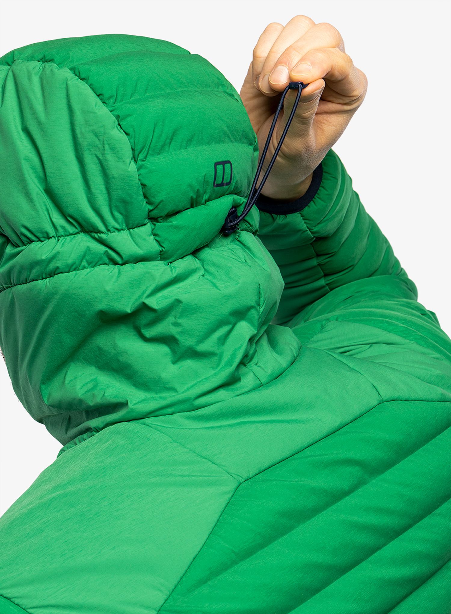 Hybridní bunda Berghaus Affine Jacket - verdant green