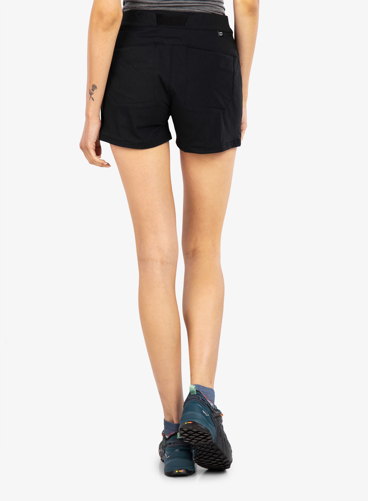 Dámské turistické kraťasy Berghaus Alta Stretch - jet black