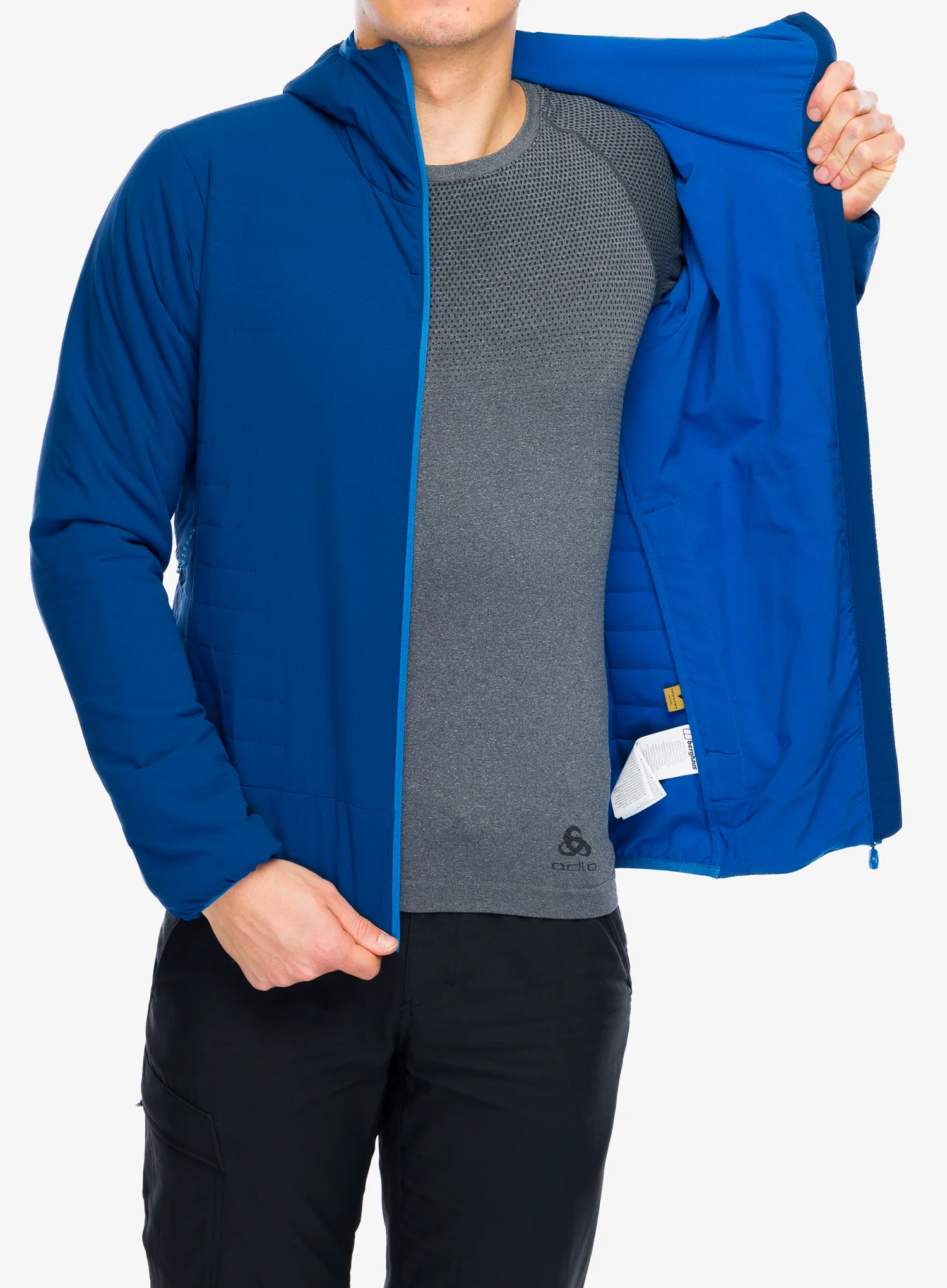 Bunda Berghaus Aonach AX Insulated Down Jacket - blue/blue