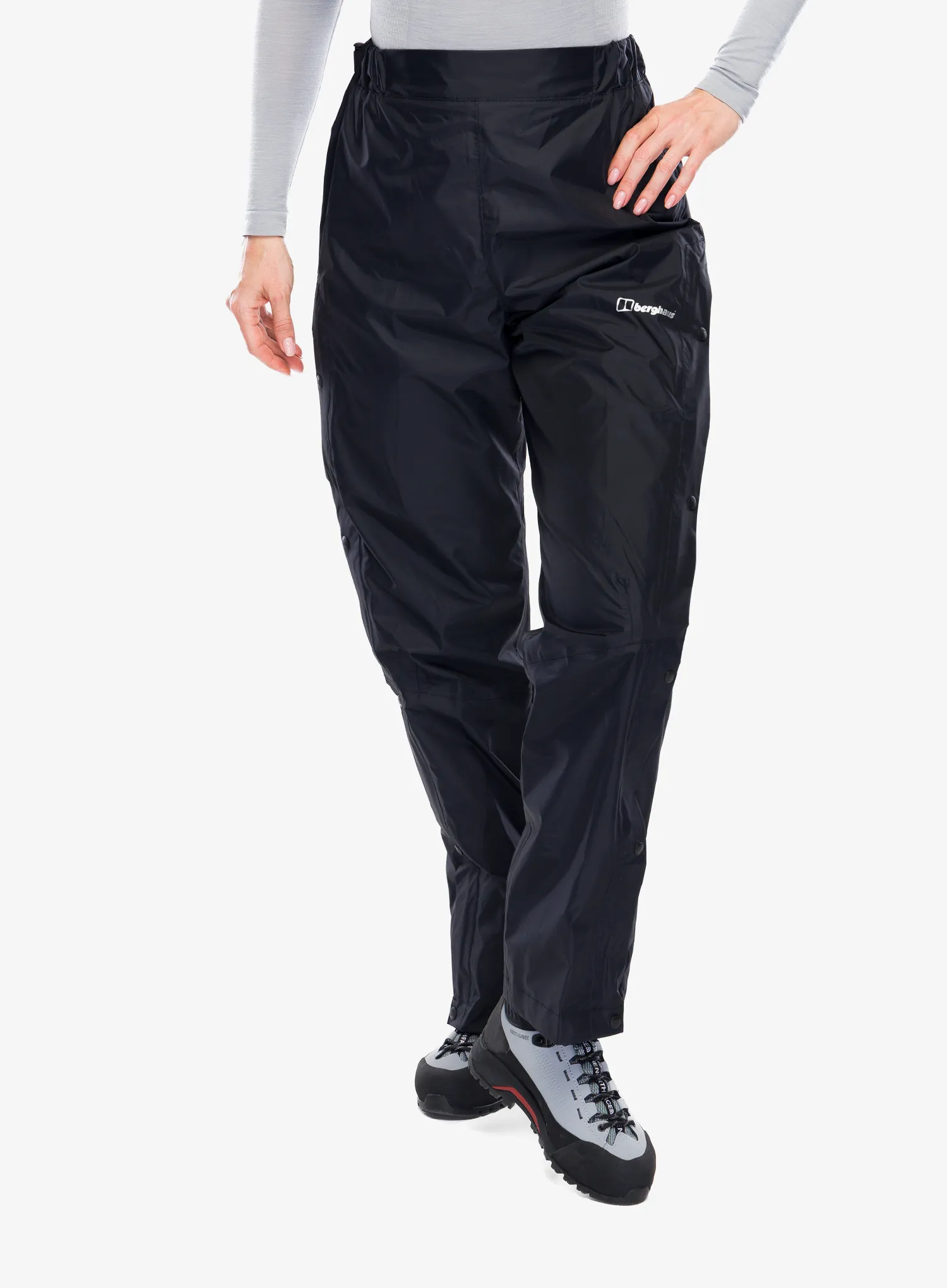 Nepromokavé kalhoty dámské Berghaus Deluge 2.0 Pant - black/black