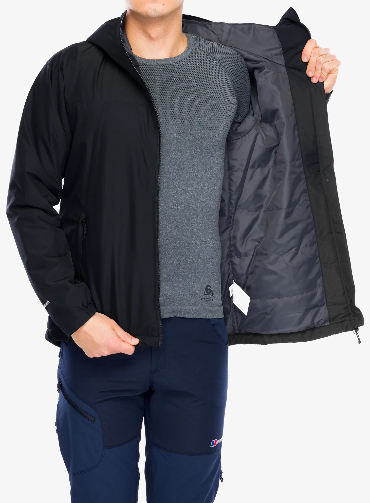 Zateplená bunda Berghaus Deluge Pro 3.0 Insulated Jacket - black/black