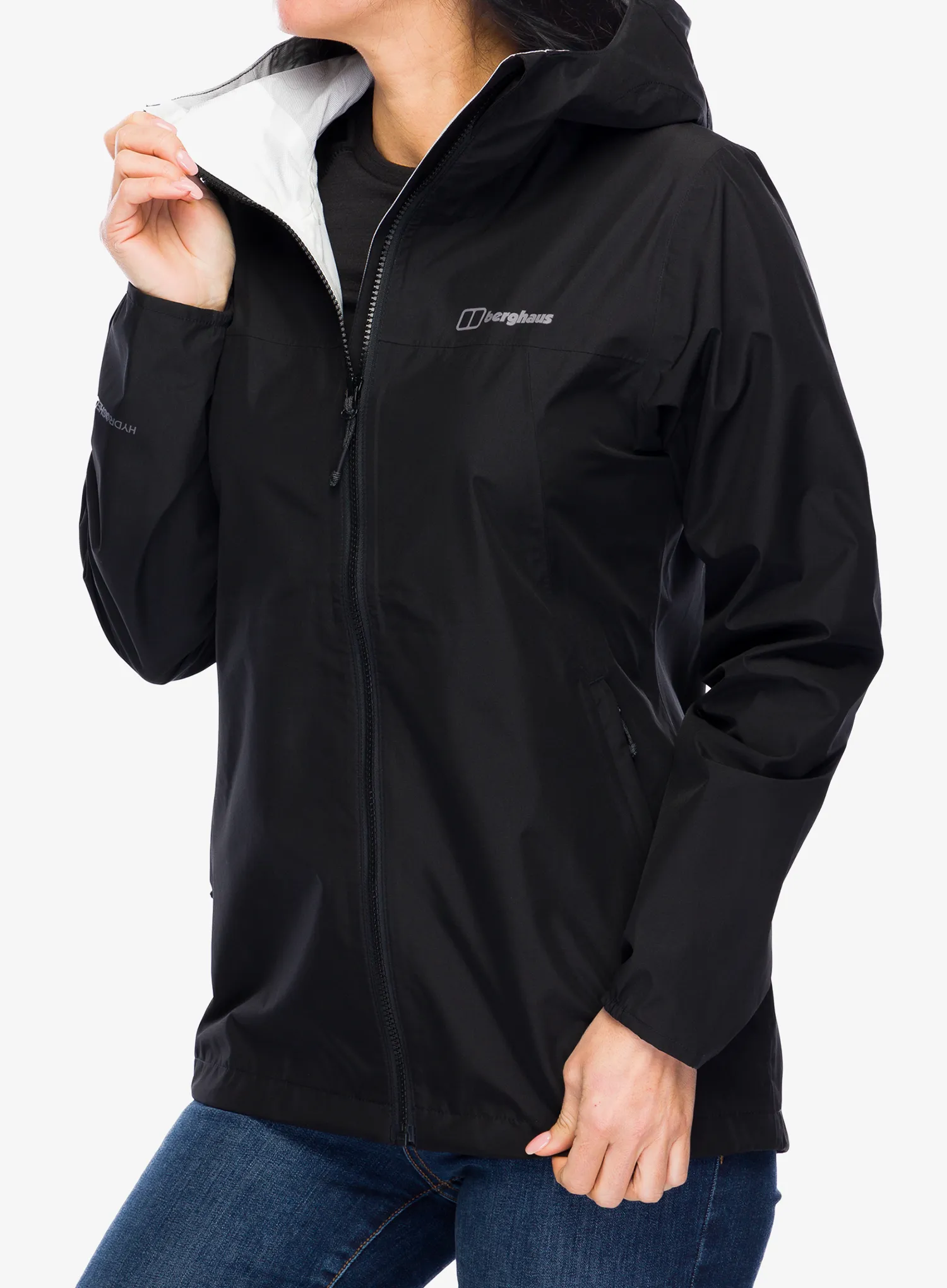 Dámská bunda do deště Berghaus Deluge Pro 3.0 Jacket - black/black