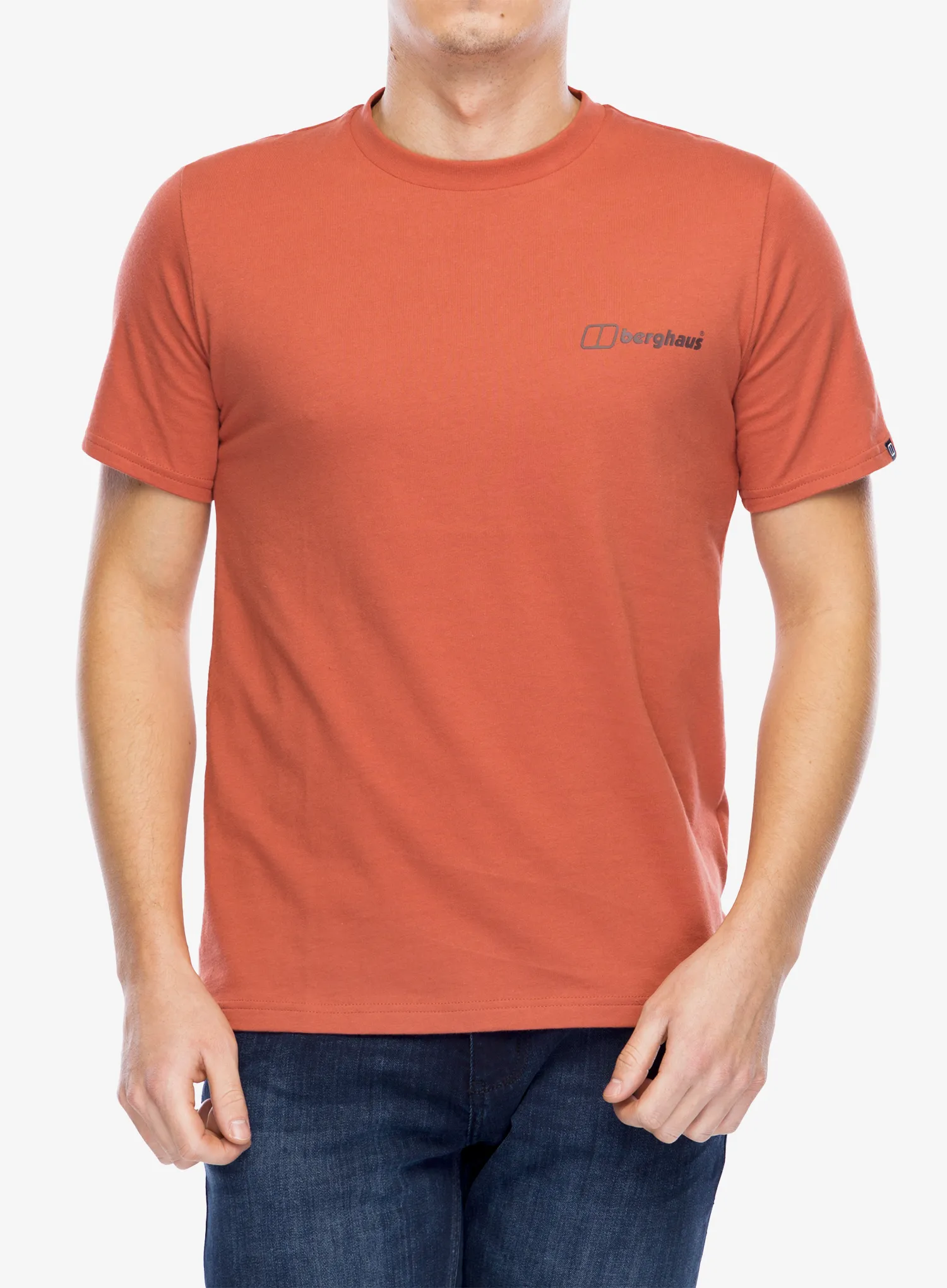 Pánské tričko Berghaus Dolomites Mtn SS Tee - redwood