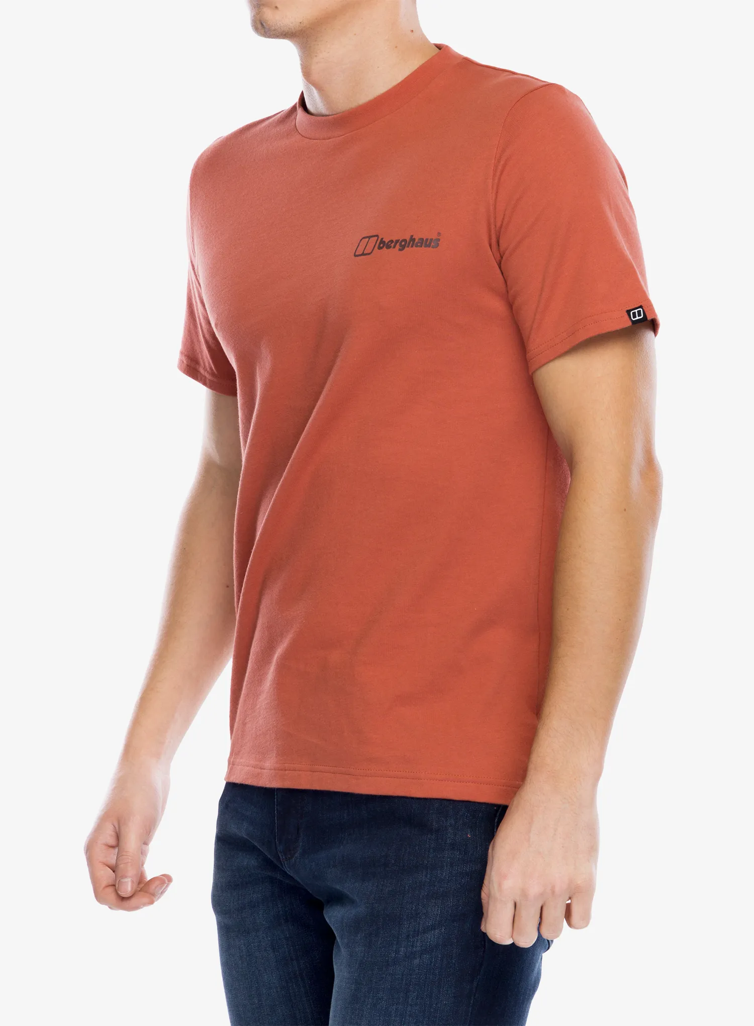 Pánské tričko Berghaus Dolomites Mtn SS Tee - redwood