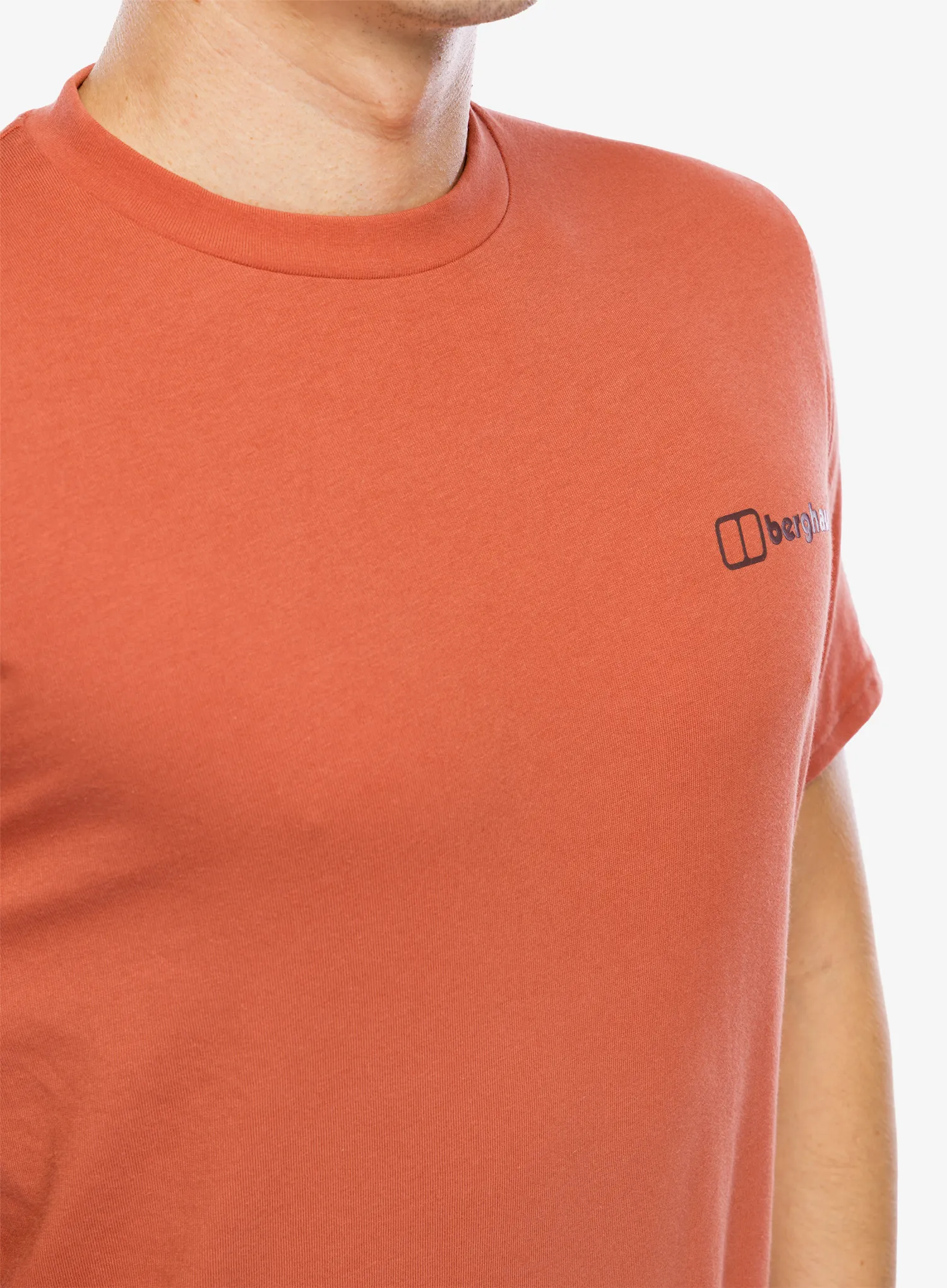 Pánské tričko Berghaus Dolomites Mtn SS Tee - redwood