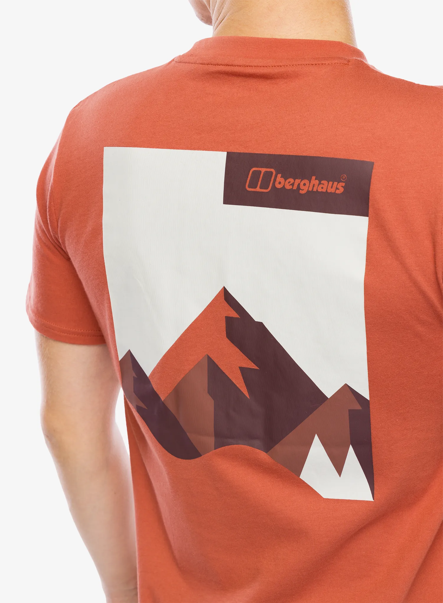 Pánské tričko Berghaus Dolomites Mtn SS Tee - redwood