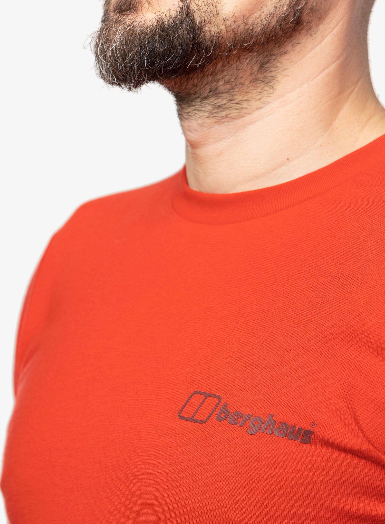 Bavlněné tričko Berghaus Etive Mor MTN T-Shirt - am red