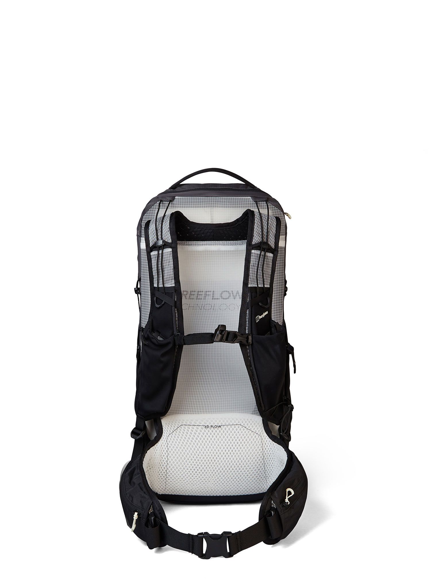 Turistický batoh Berghaus Freeflow 24 l - grey pinstripe/jet black