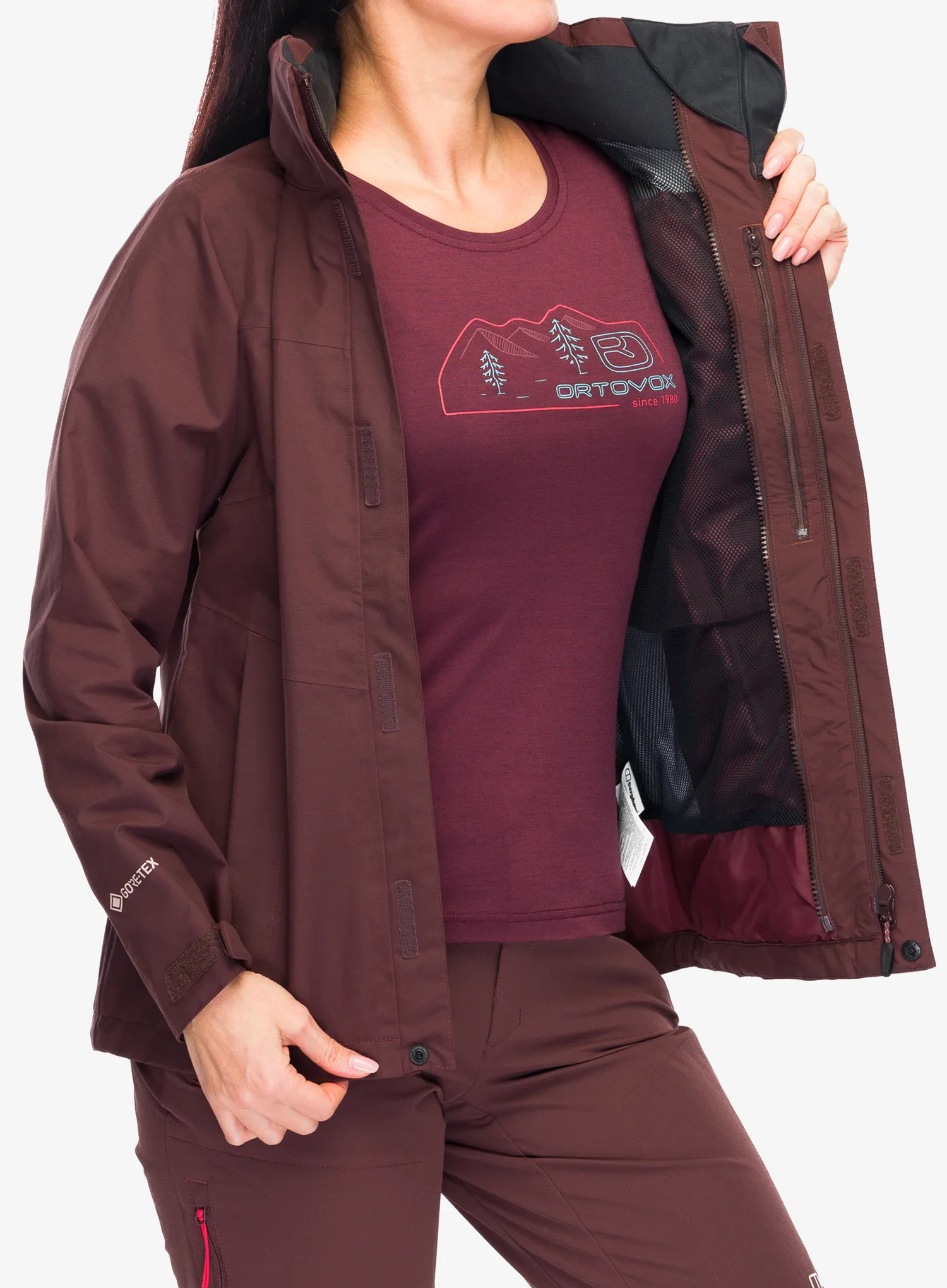 Dámská bunda Berghaus Hillwalker InterActive Shell - cedar brown