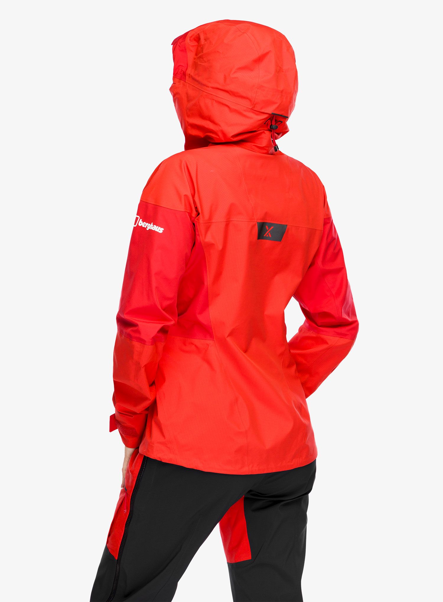 Dámská nepromokavá bunda s membránou Berghaus MTN Guide Alpine Pro Jacket - goji berry/haute red