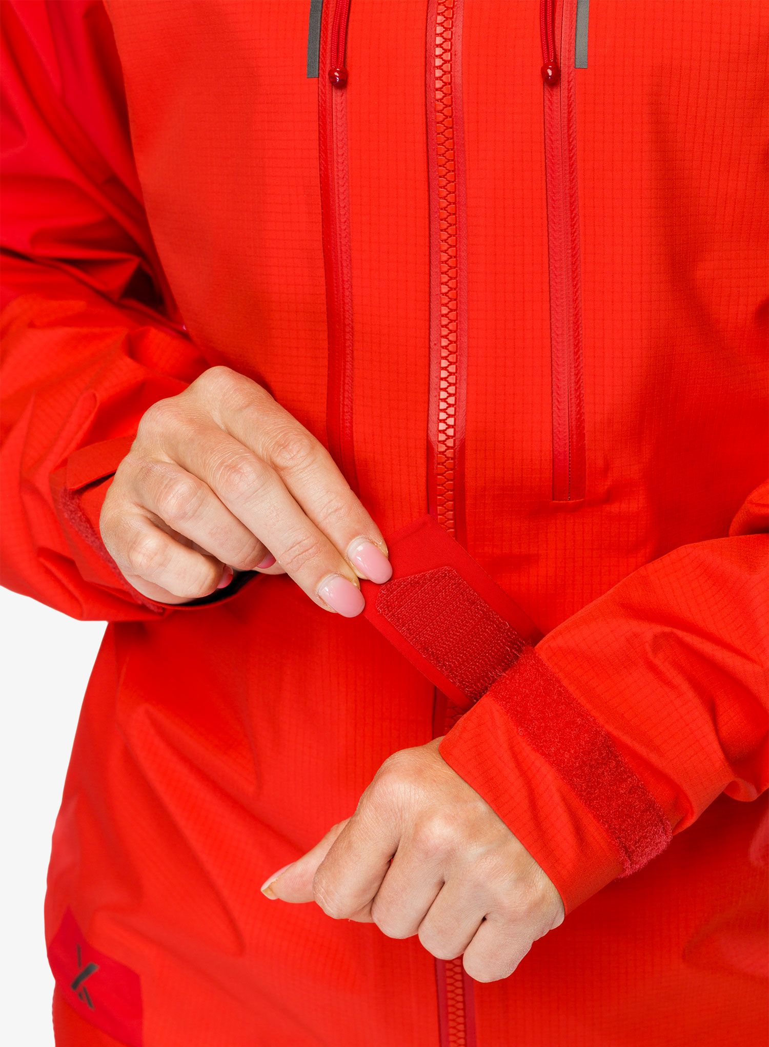 Dámská nepromokavá bunda s membránou Berghaus MTN Guide Alpine Pro Jacket - goji berry/haute red