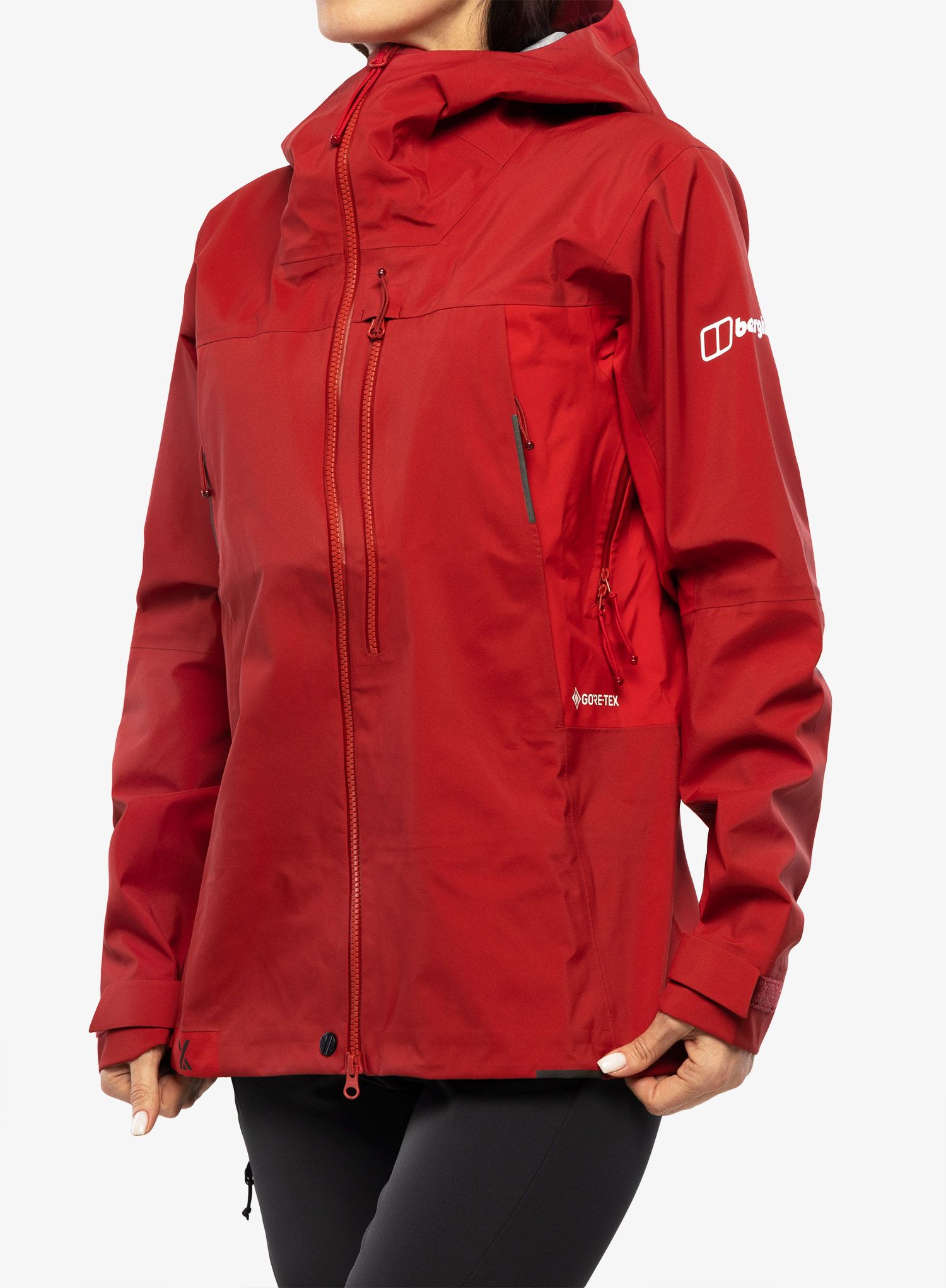 GORE TEX bunda dámská Berghaus MTN Seeker GTX Jacket  - red dahlia/haute red