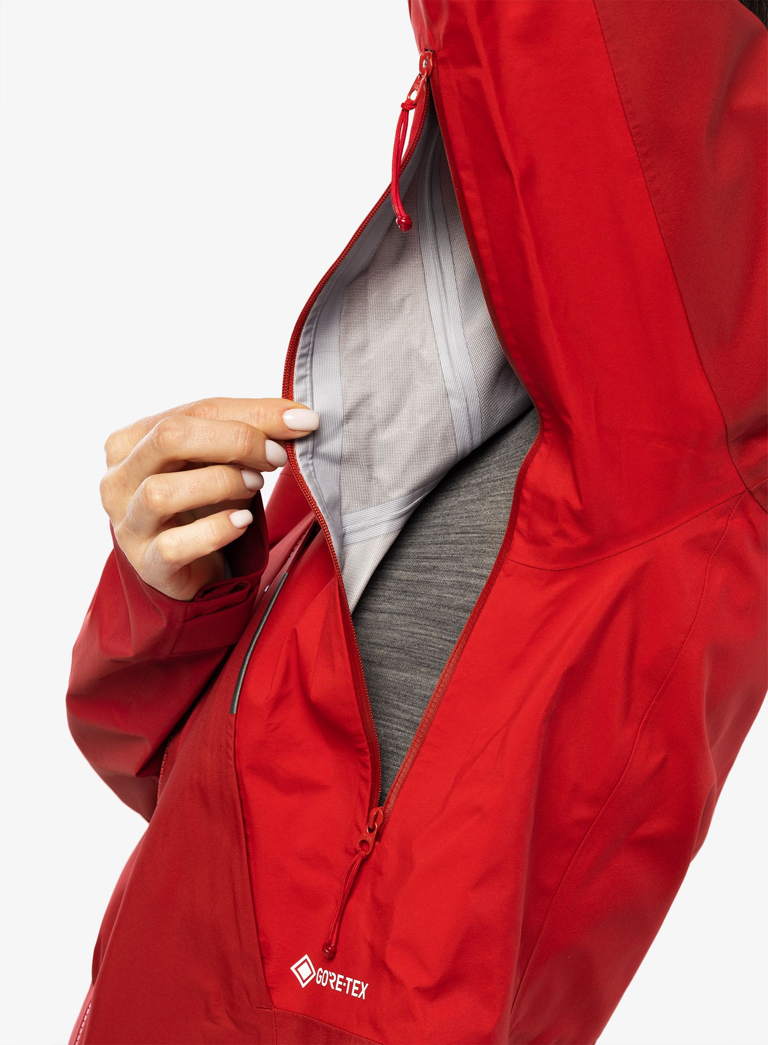 GORE TEX bunda dámská Berghaus MTN Seeker GTX Jacket  - red dahlia/haute red