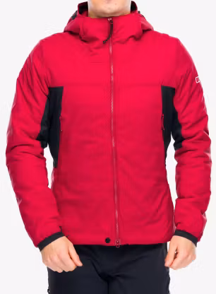 Zateplená bunda Berghaus MTN Seeker MW Synthetic Hoody - red dahlia/jet black