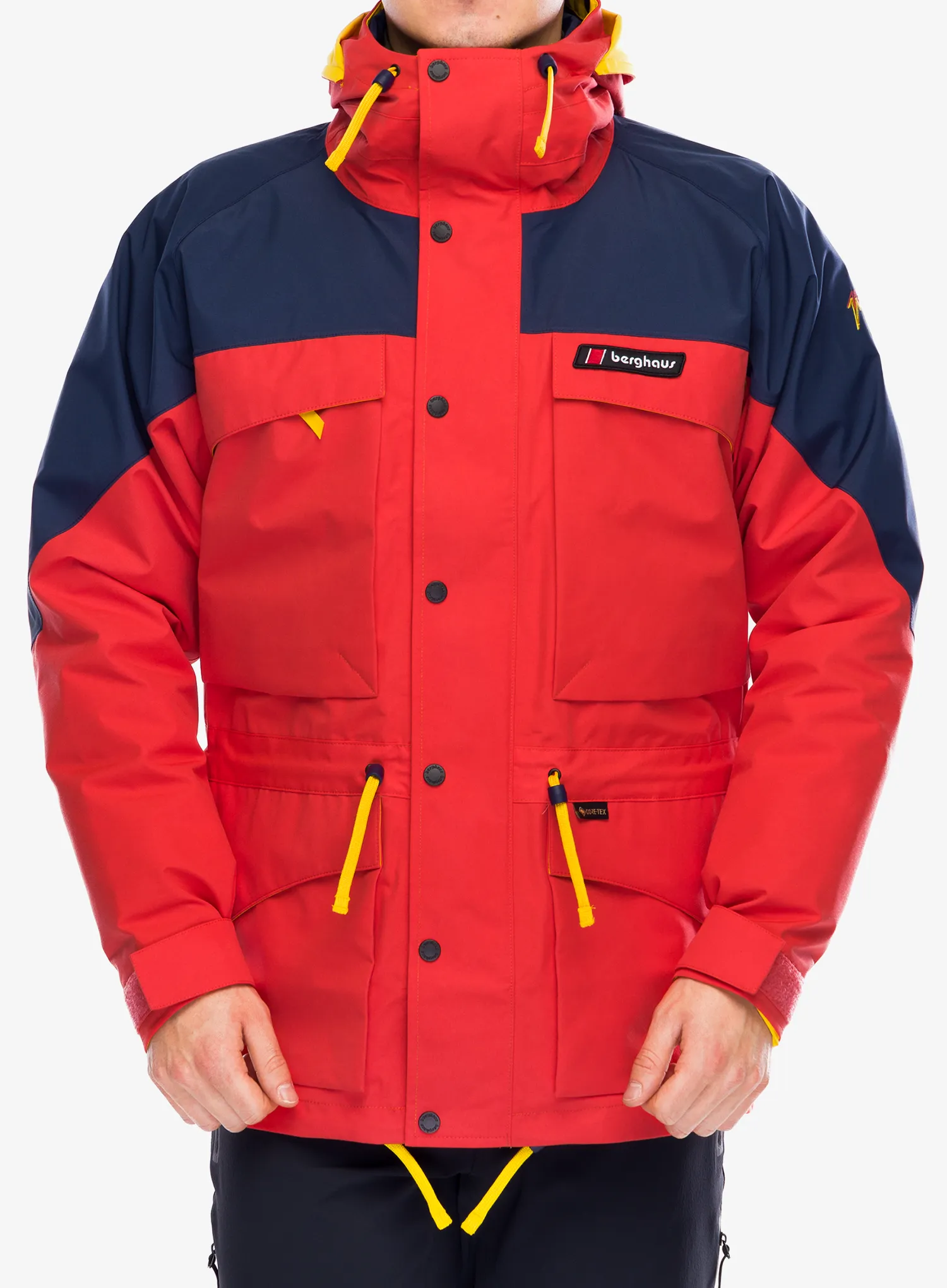 GORE TEX bunda Berghaus Mera Peak 2000 Jacket - mtn carmine/dusk/amber