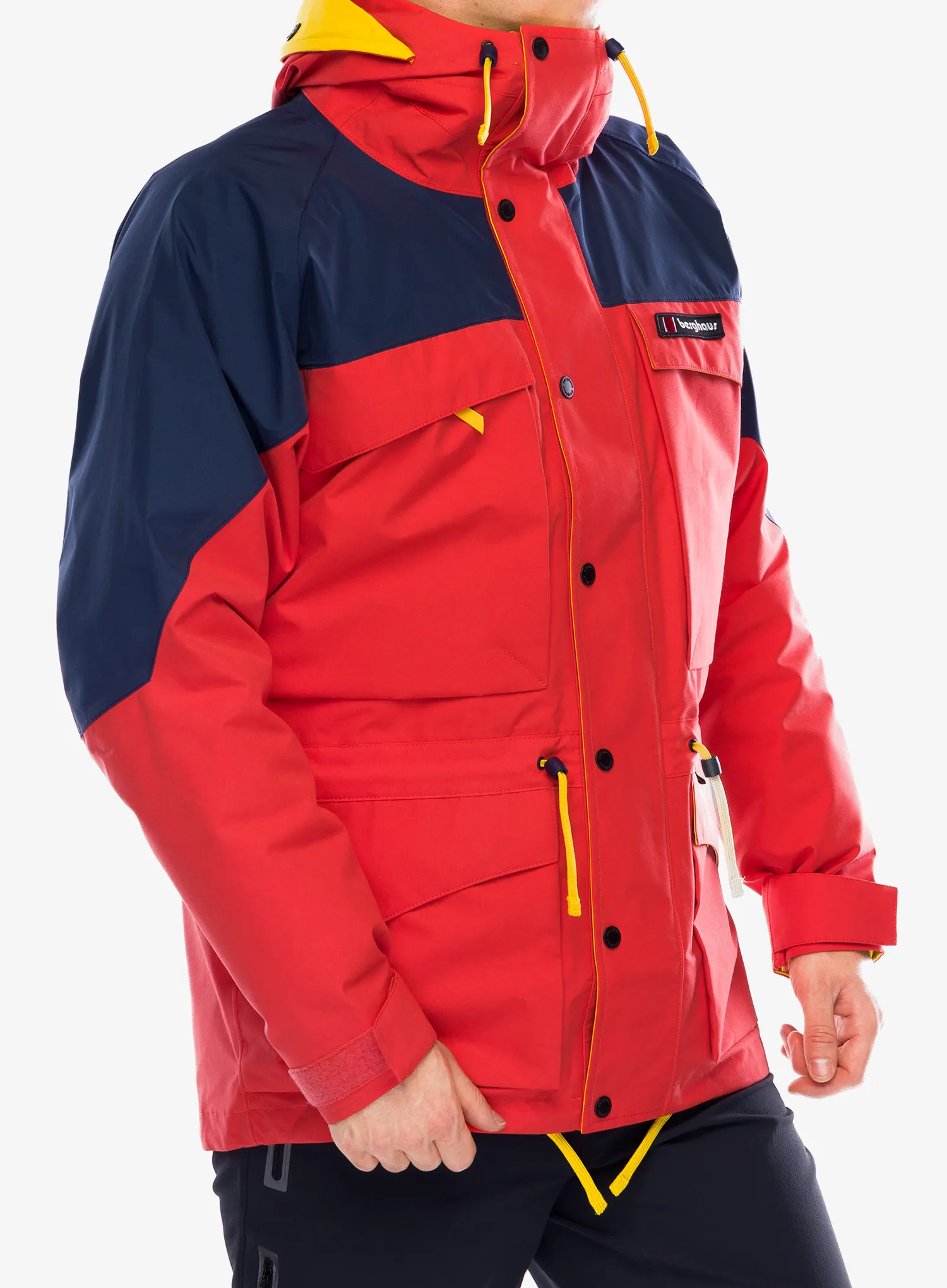 GORE TEX bunda Berghaus Mera Peak 2000 Jacket - mtn carmine/dusk/amber