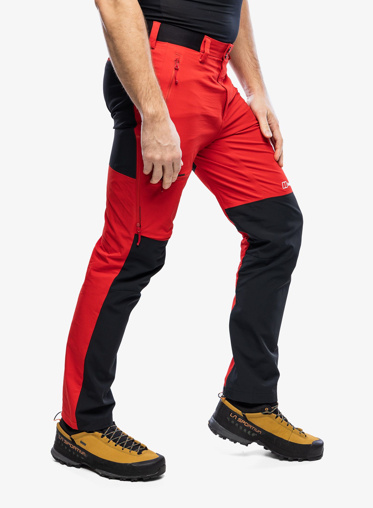 Trekové kalhoty Berghaus Mtn Guide Alpine Pant - goji berry/jet black