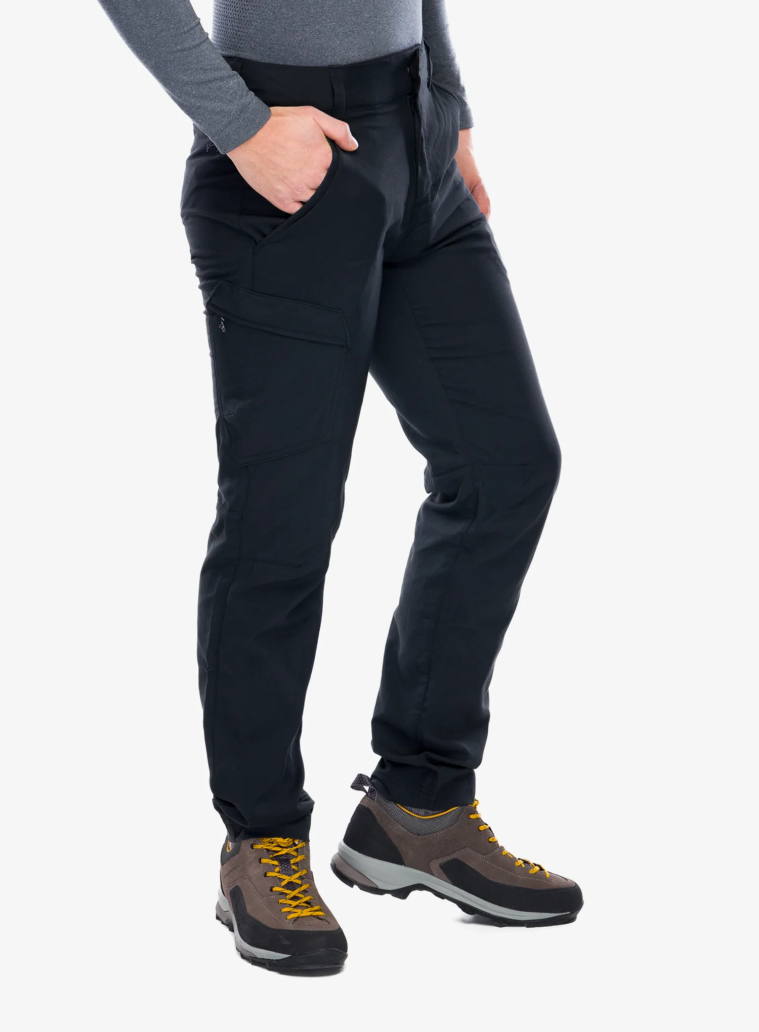 Turistické kalhoty Berghaus Navigator 2.0 Pant - black/black