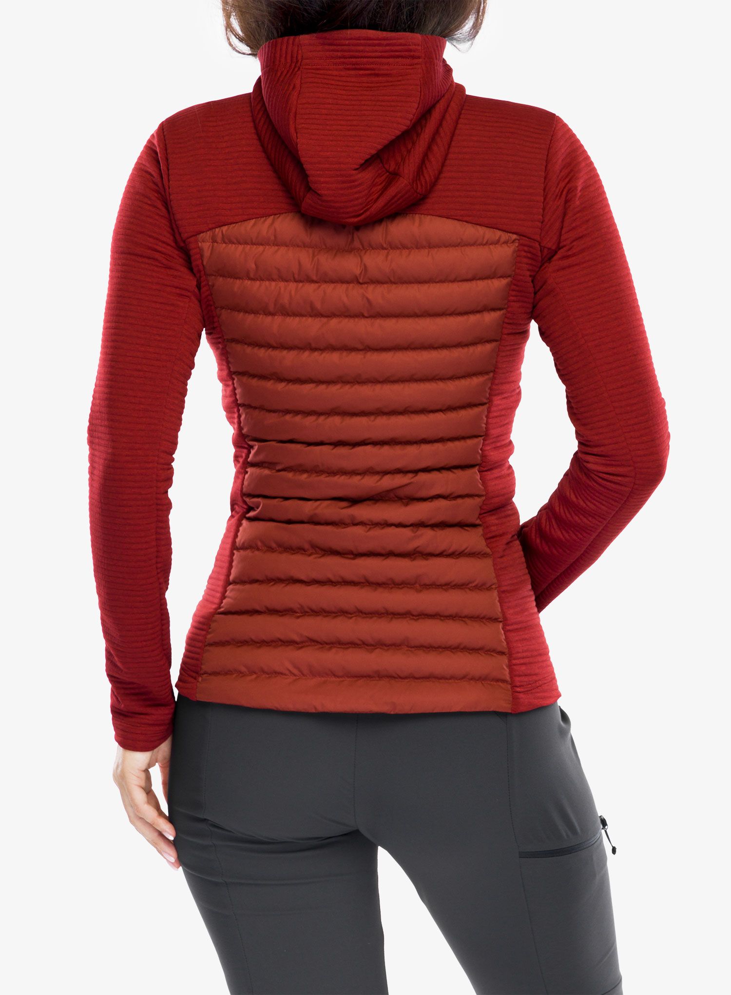 Dámská hybridní bunda Berghaus Nula Hybrid Jacket - syrah