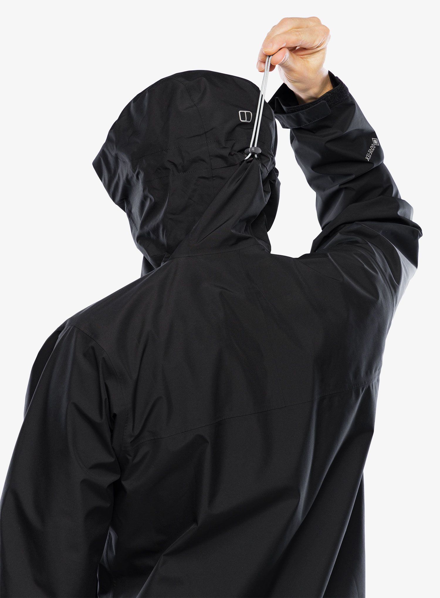 Bunda do deště Berghaus Paclite Dynak Shell Jacket - black/black