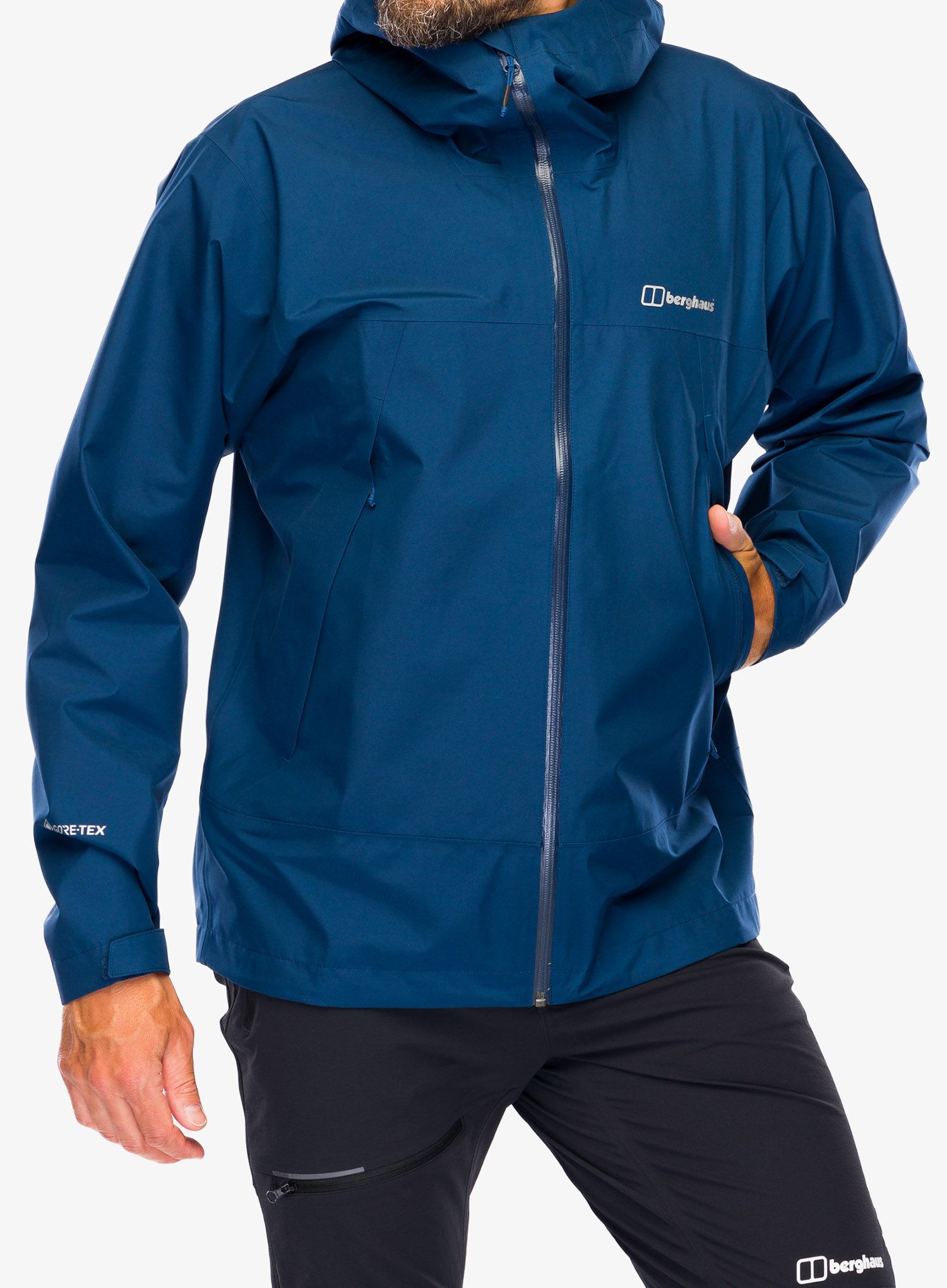 GORE TEX bunda Berghaus Paclite Dynak Shell Jacket - hale navy