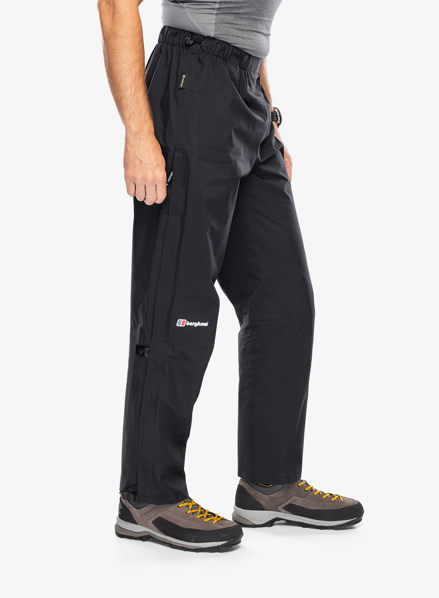 Kalhoty GORE-TEX Berghaus Paclite Pant - black/black