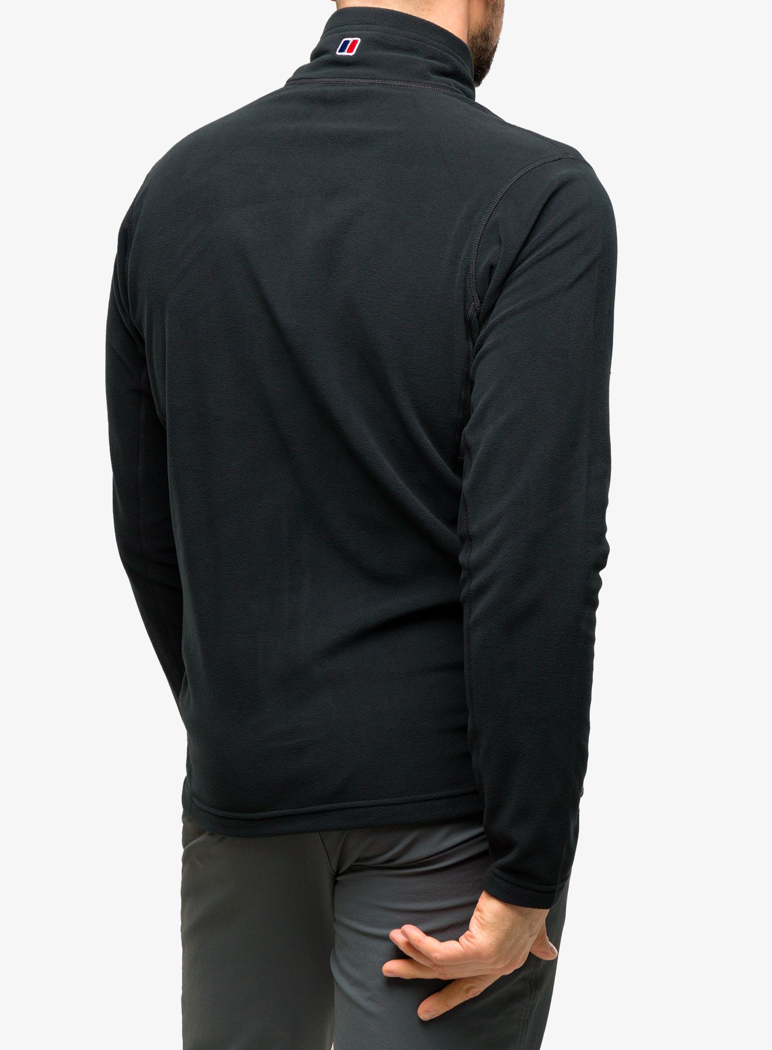 Fleecová mikina Berghaus Prism Micro PT InterActive - black/black