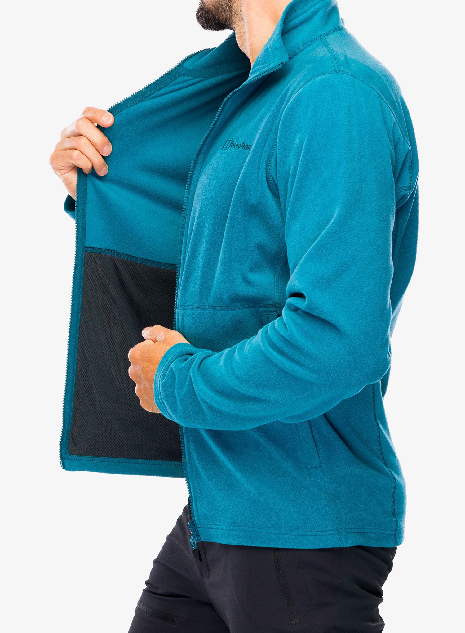Fleece mikina Berghaus Prism Micro PT Inter Active - deep ocean