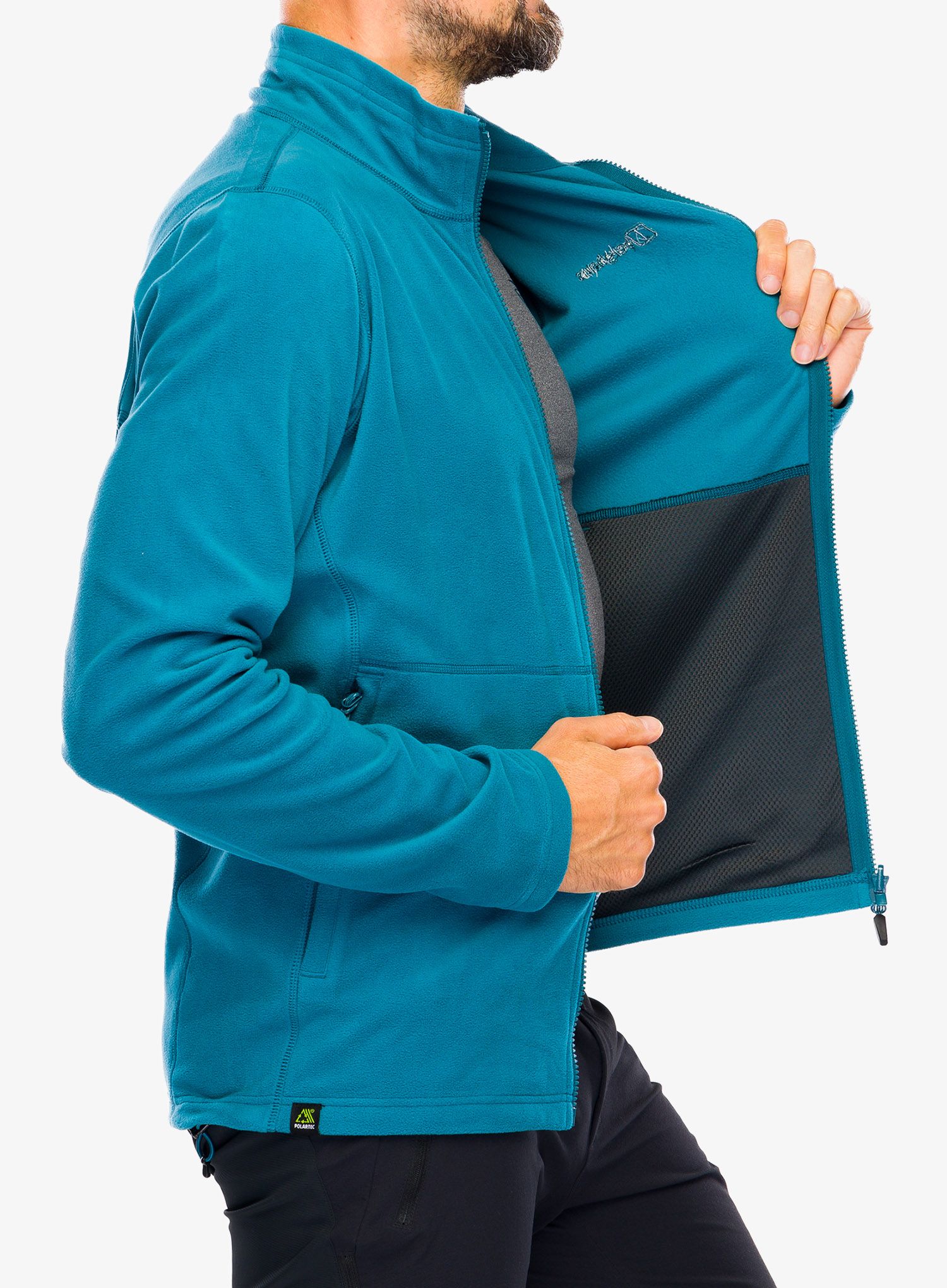 Fleece mikina Berghaus Prism Micro PT Inter Active - deep ocean