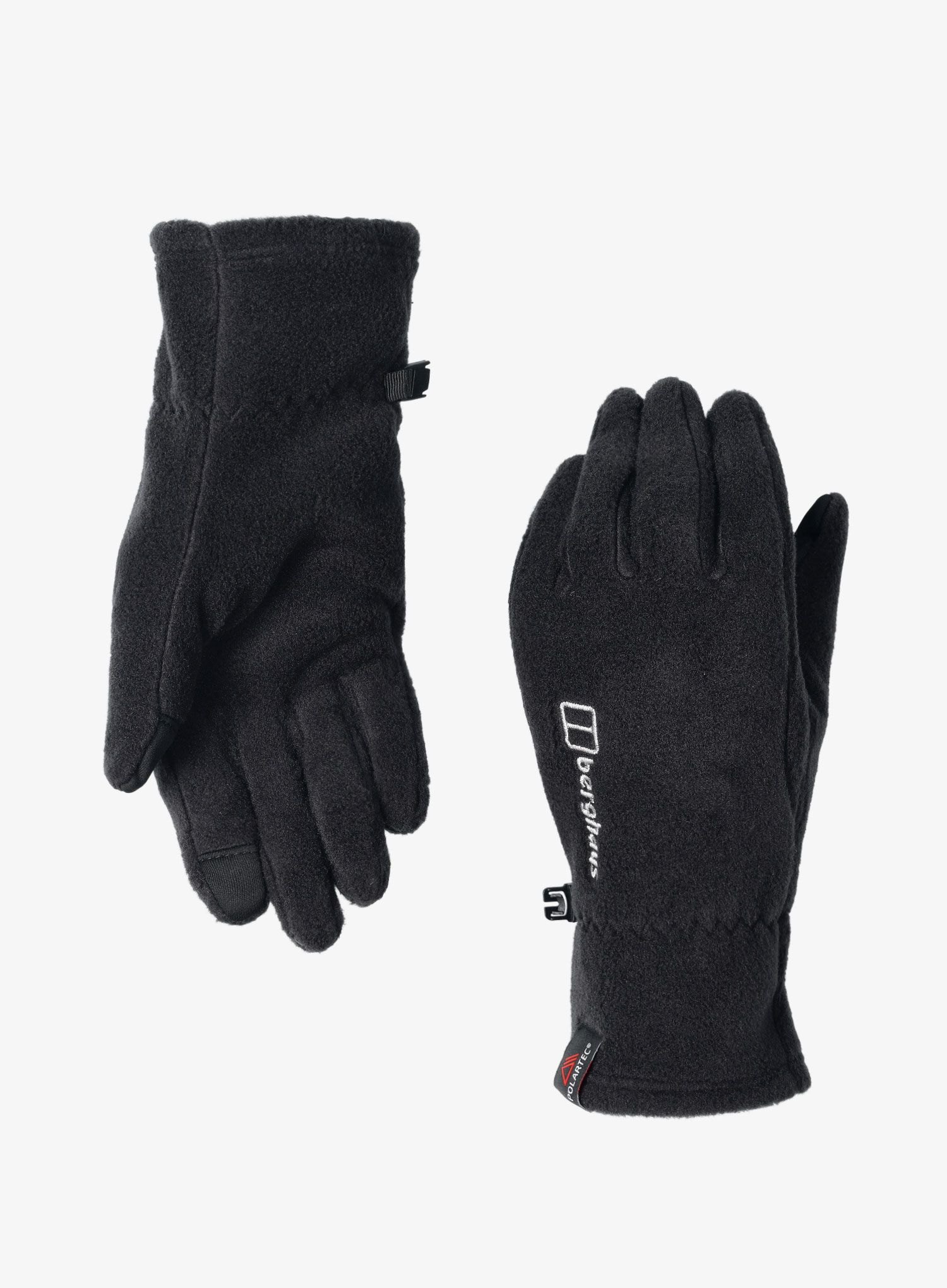 Fleecove rukavice Berghaus Prism PT Glove - au black/black