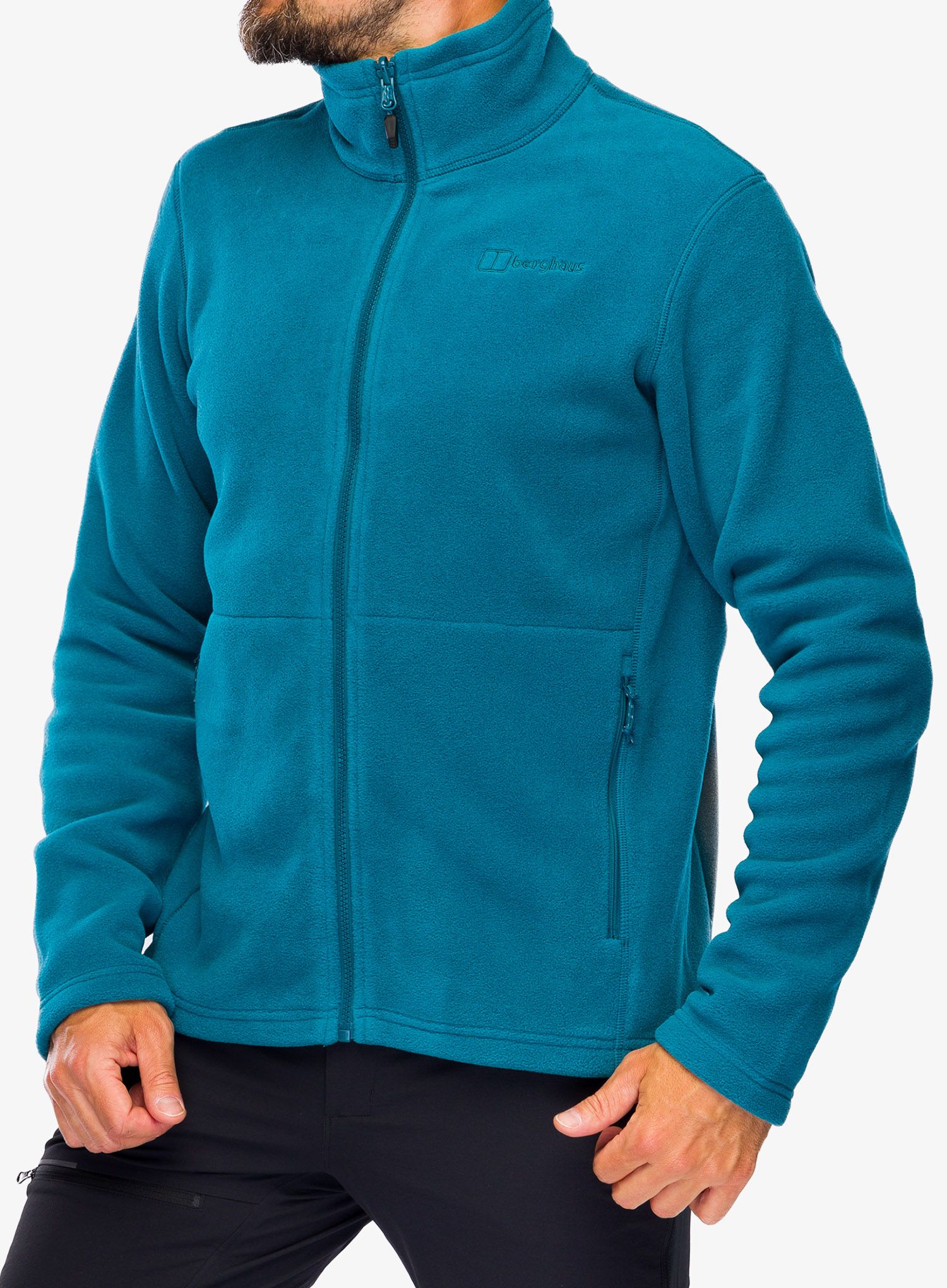 Fleecová mikina Berghaus Prism PT InterActive Jacket - deep ocean