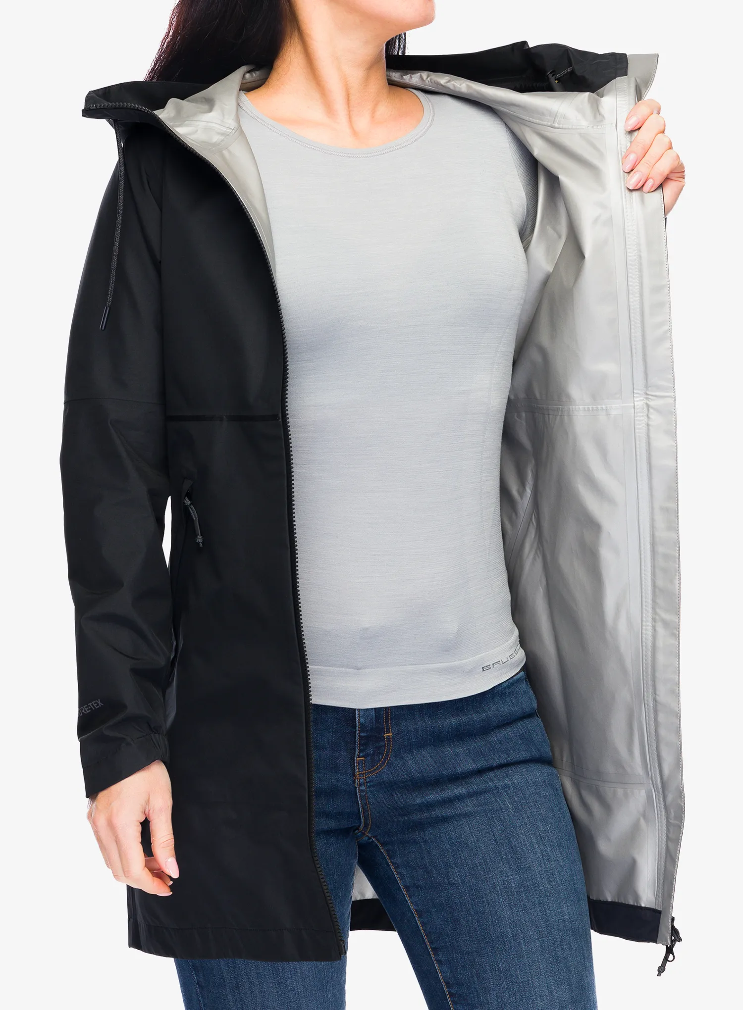 Dámské nepromokavy kabát Berghaus Rothley - black/black