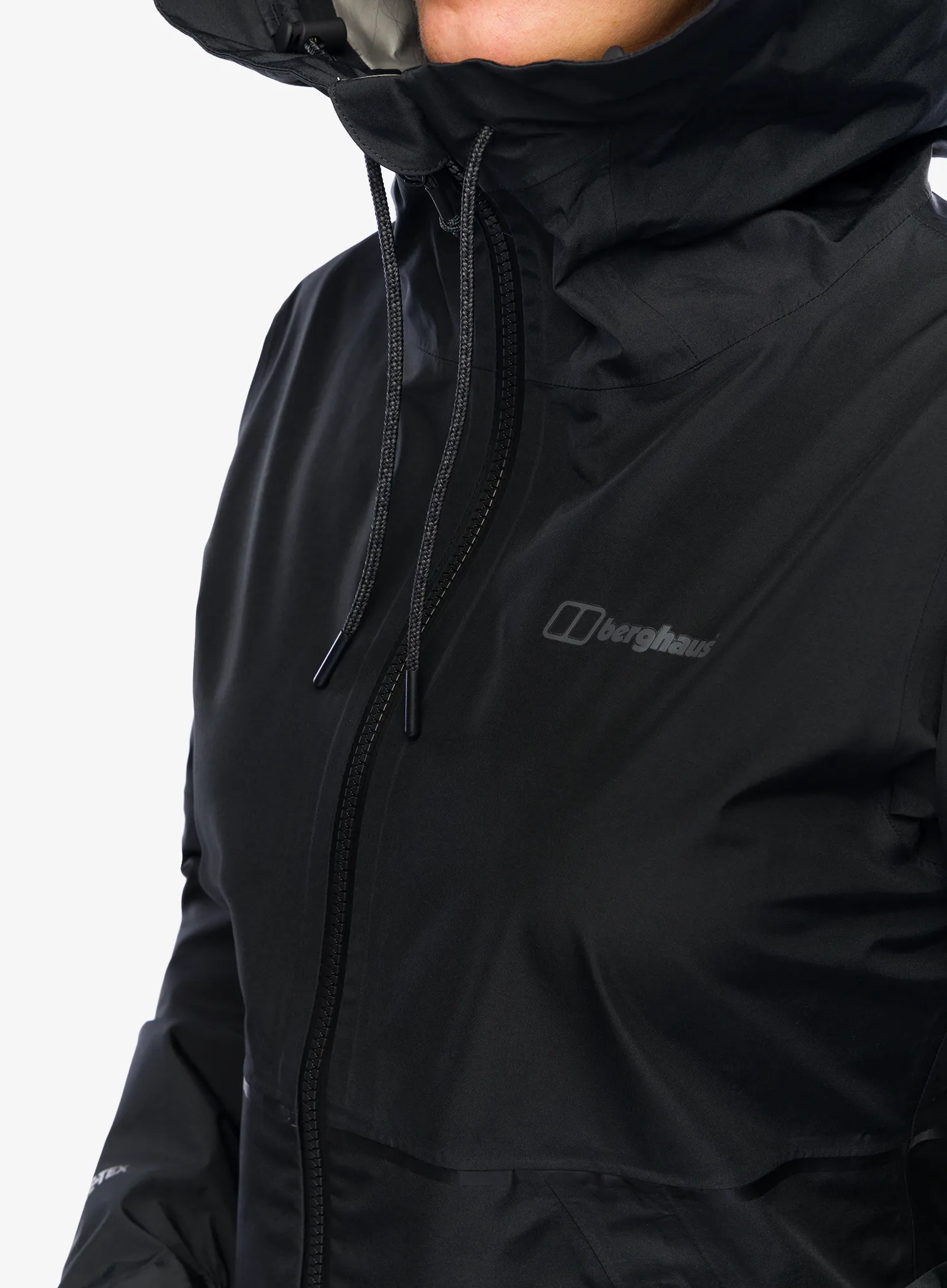 Dámské nepromokavy kabát Berghaus Rothley - black/black